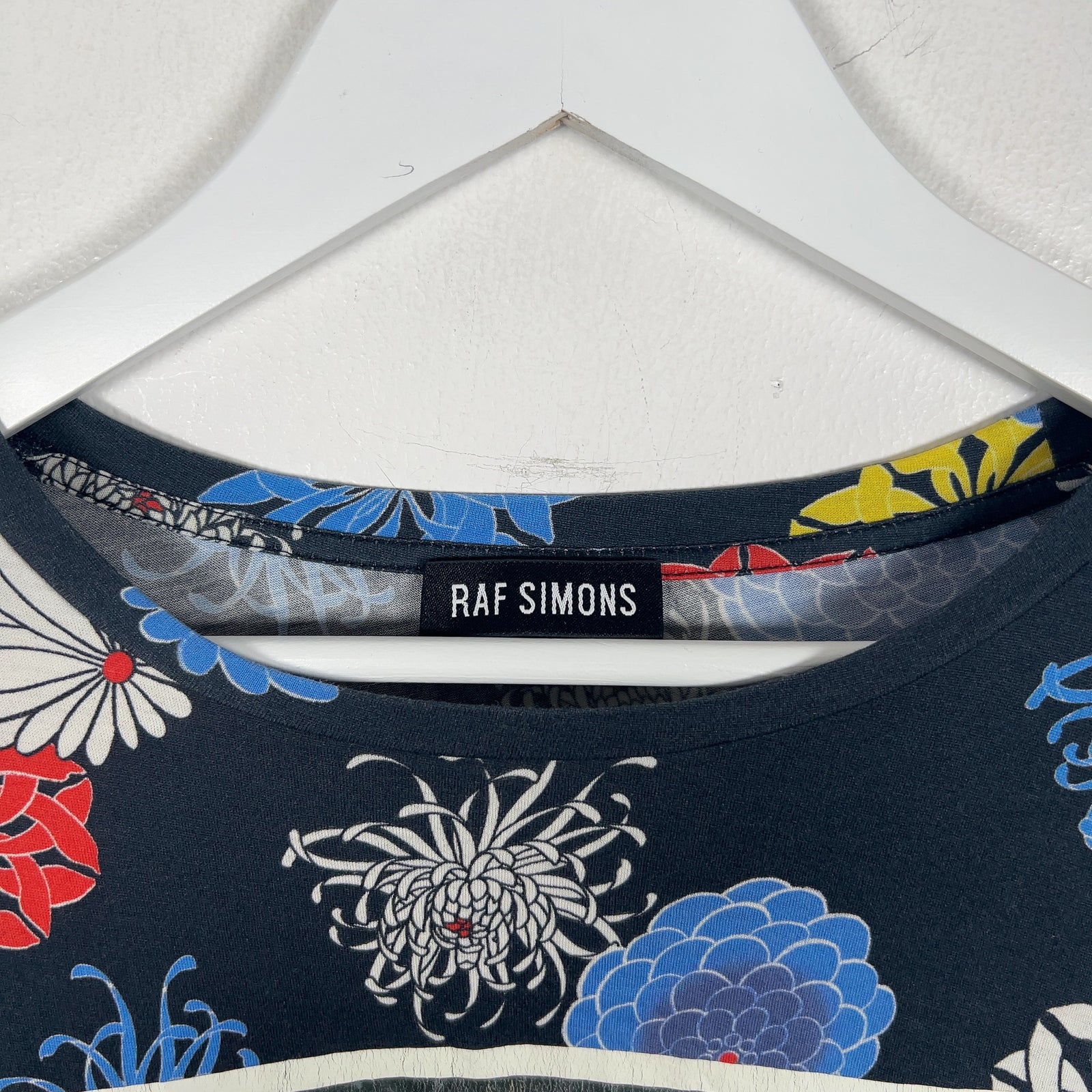 Raf Simons All-Over Flower Print Graphic T-Shirt