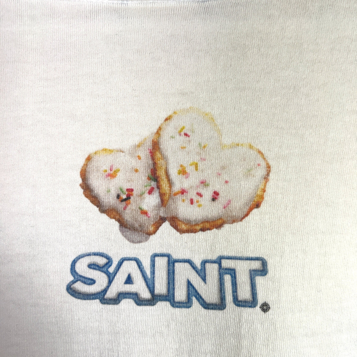 Saint Michael Vintage Oreo Logo T-Shirt