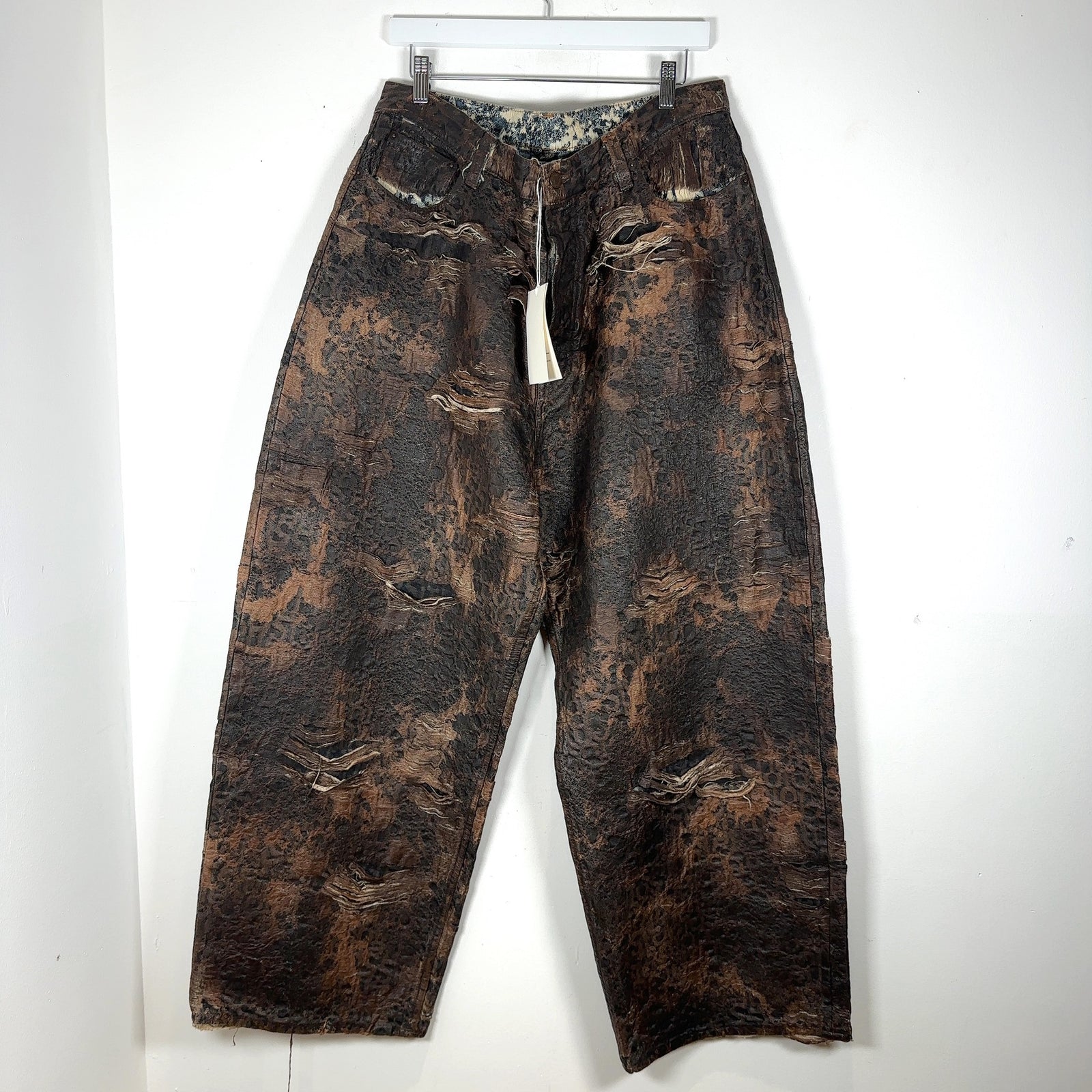 Acne Studios Distressed Monogram Jeans
