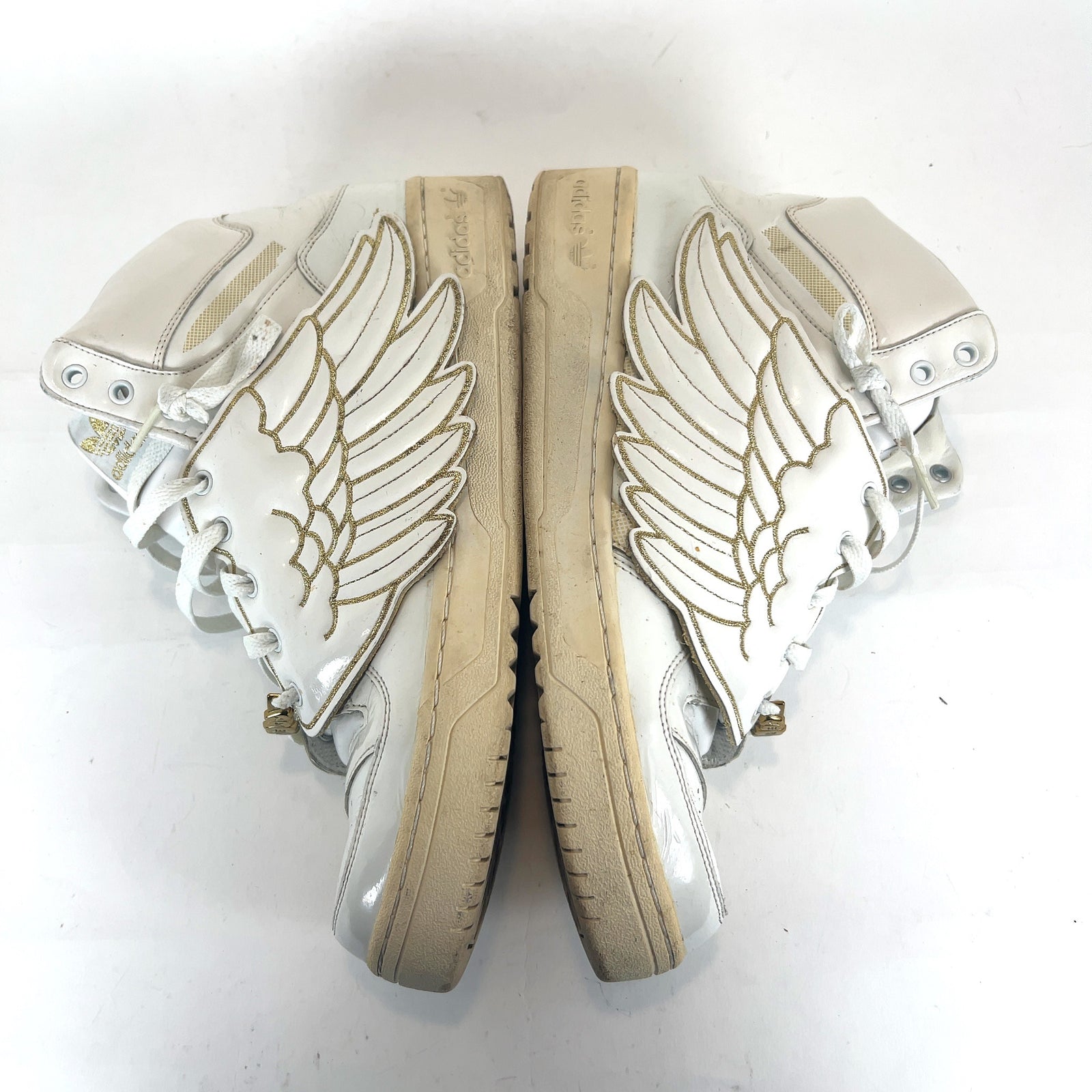 Jeremy Scott x Adidas SS10 Golden Wings Hightop Sneakers