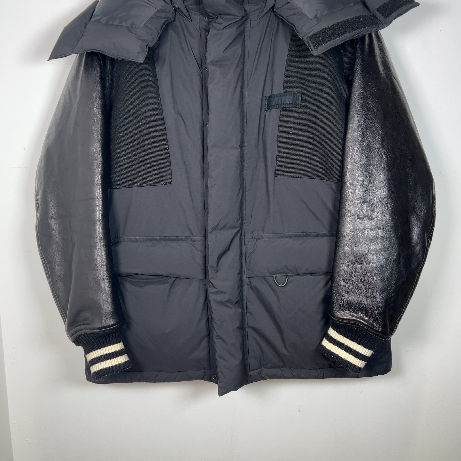 Junya Wanatabe Hybrid Varsity Bomber Puffer Jacket