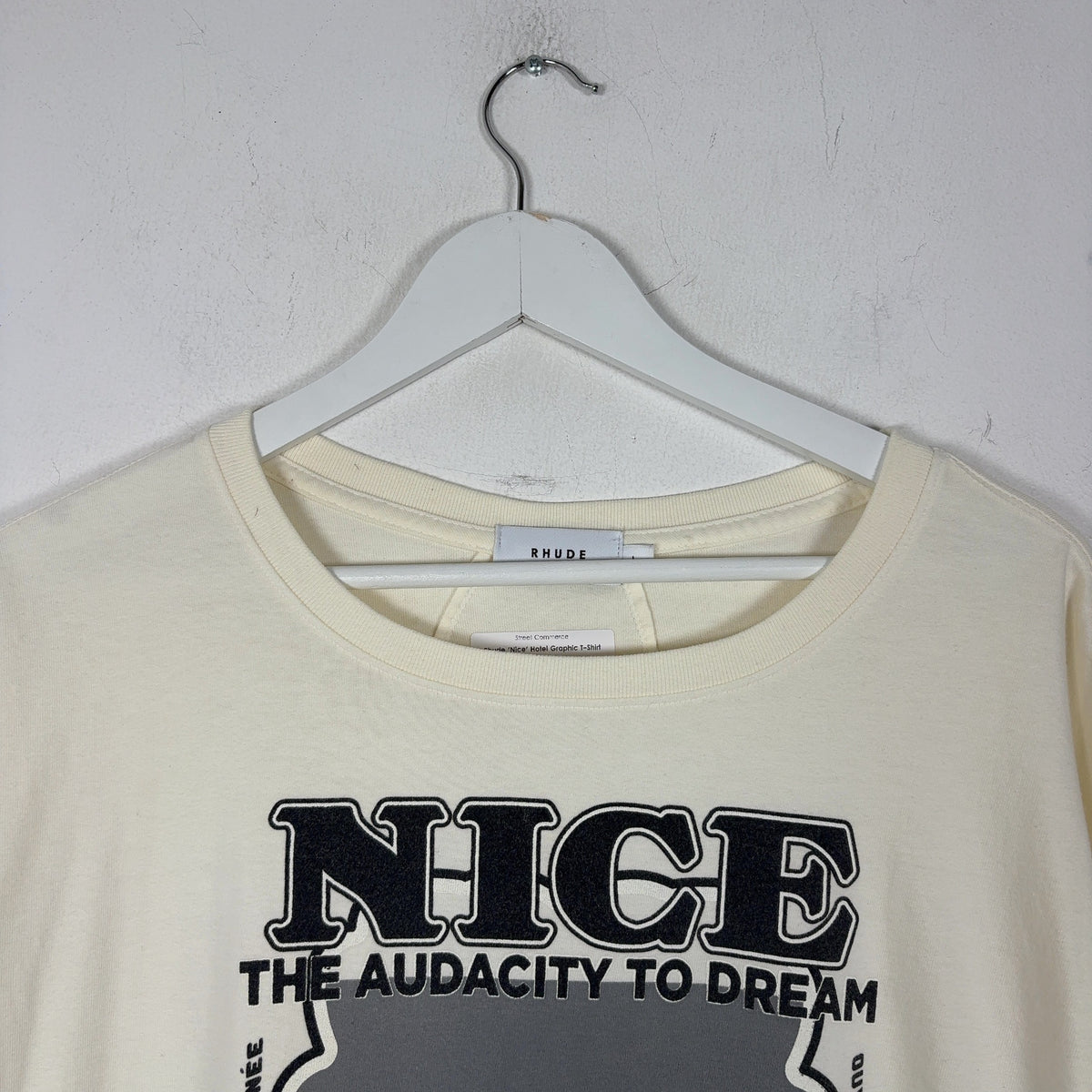 Rhude 'Nice' Hotel Graphic T-Shirt