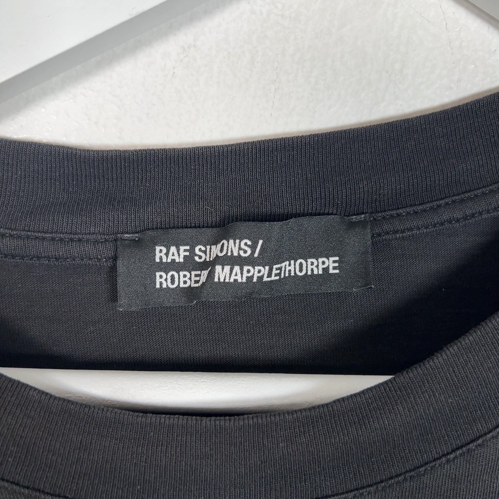 Raf Simons Mapplethron Short Sleeve Distressed T-Shirt