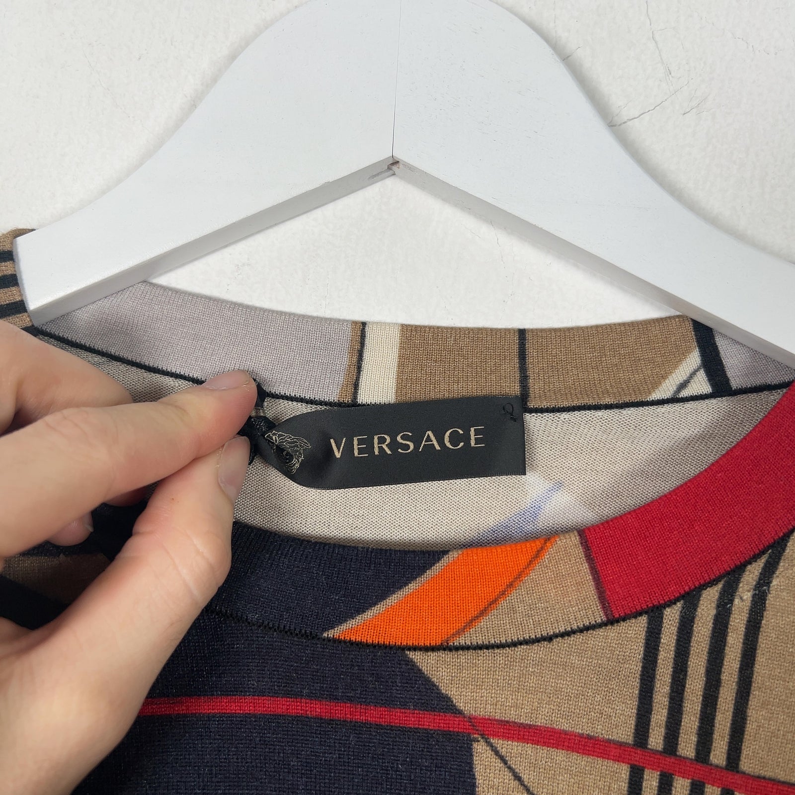 Versace Bauhaus Print Sweater