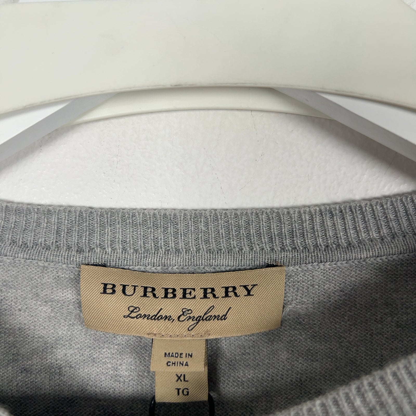 Burberry Cashmere Elbow Patch Sweater