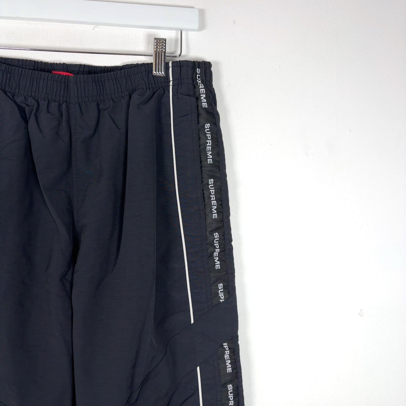 Supreme Striped Nylon Track Pants