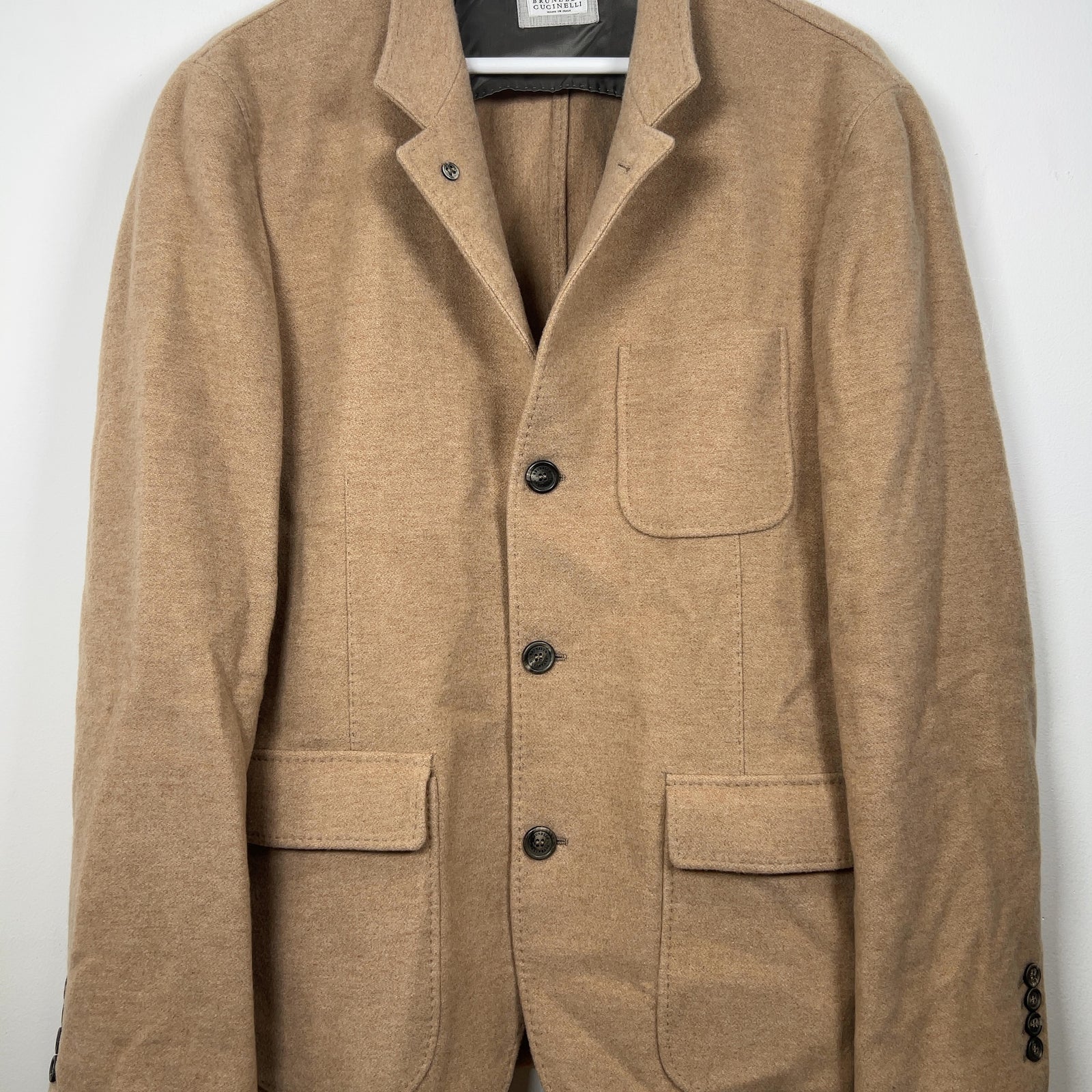 Brunello Cucinelli Cashmere Sport Coat Light Jacket