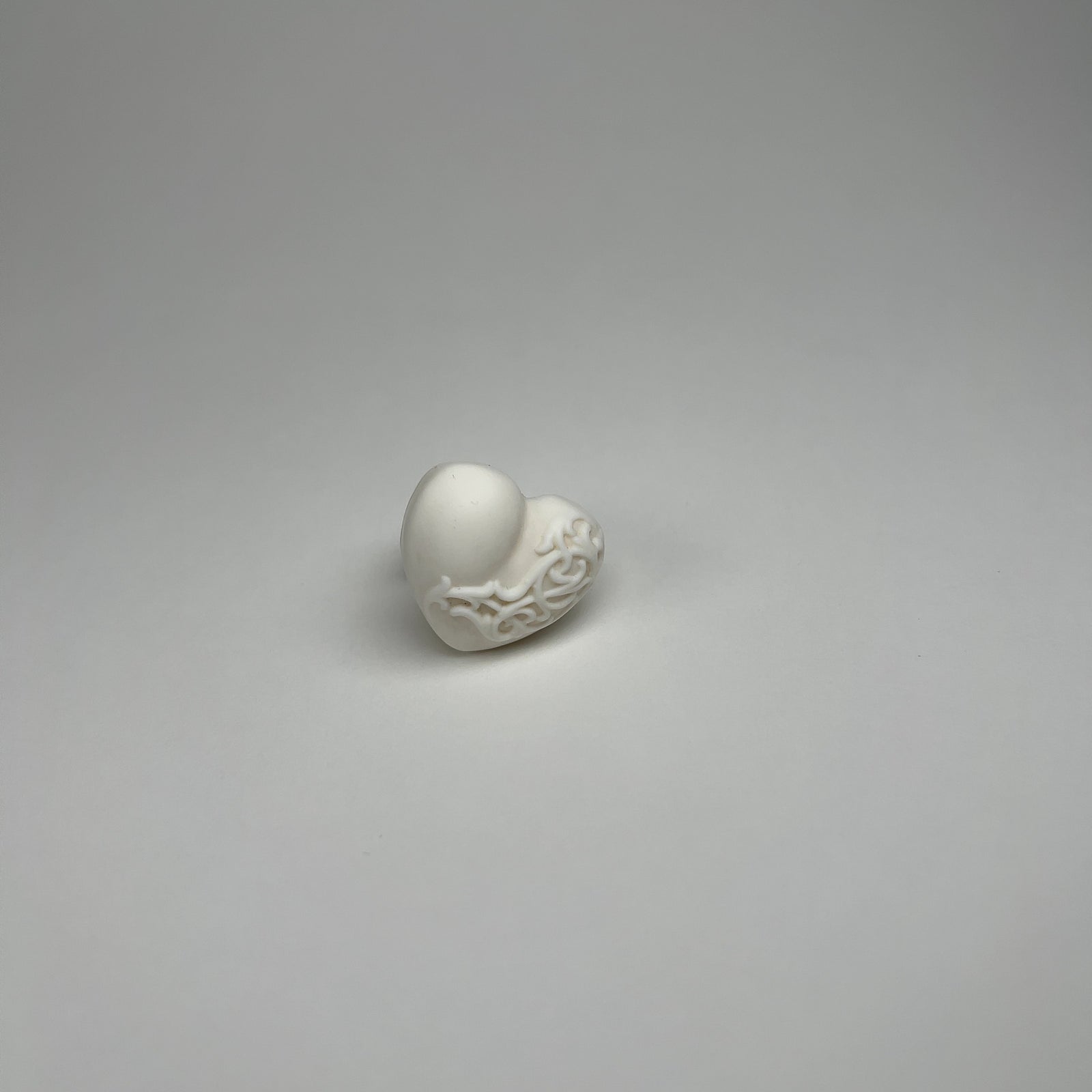 Chrome Hearts Eternal Heart White Silicone Ring