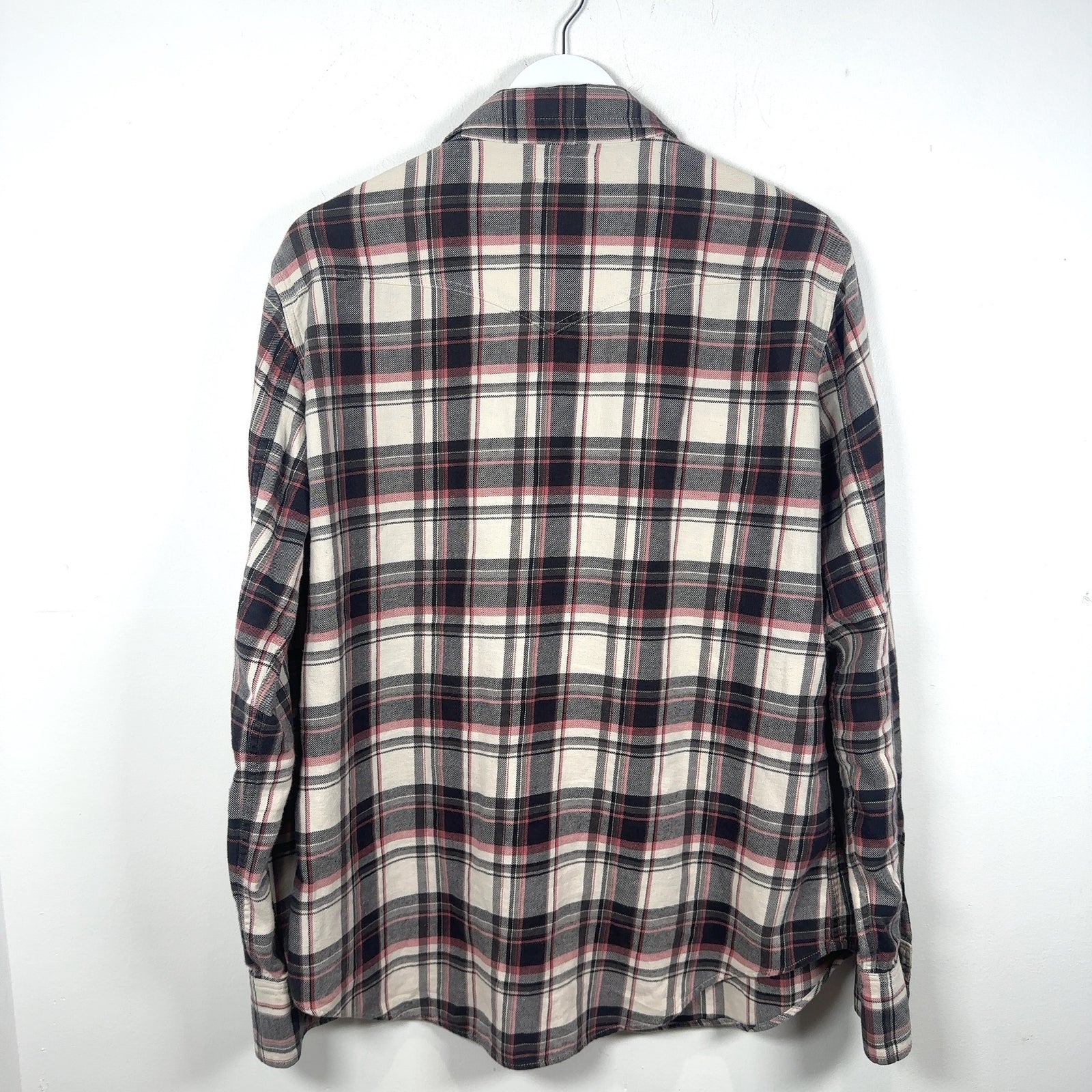 Saint Laurent Western Snap Flannel Shirt