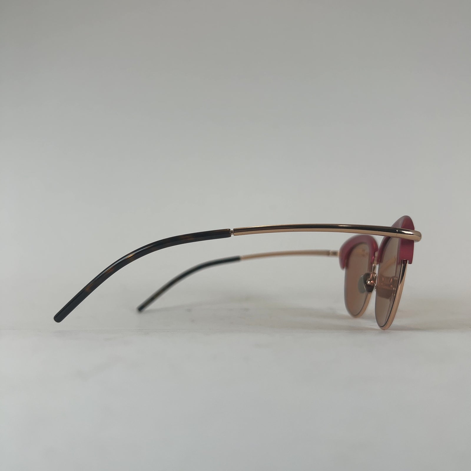 Pomellato Raspberry Wire Frame Sunglasses