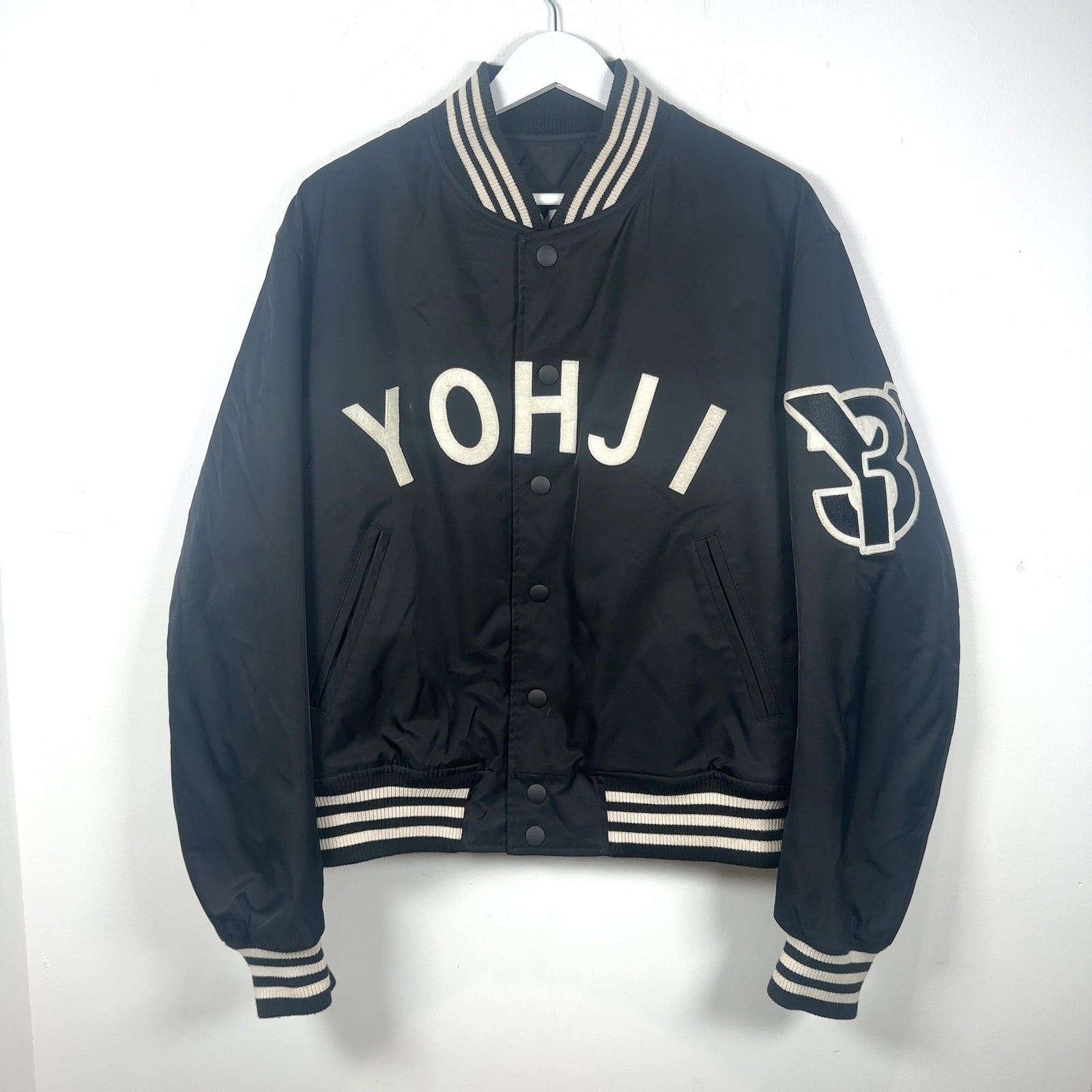 Yohji Yamamoto x Adidas Y-3 Logo Bomber Jacket