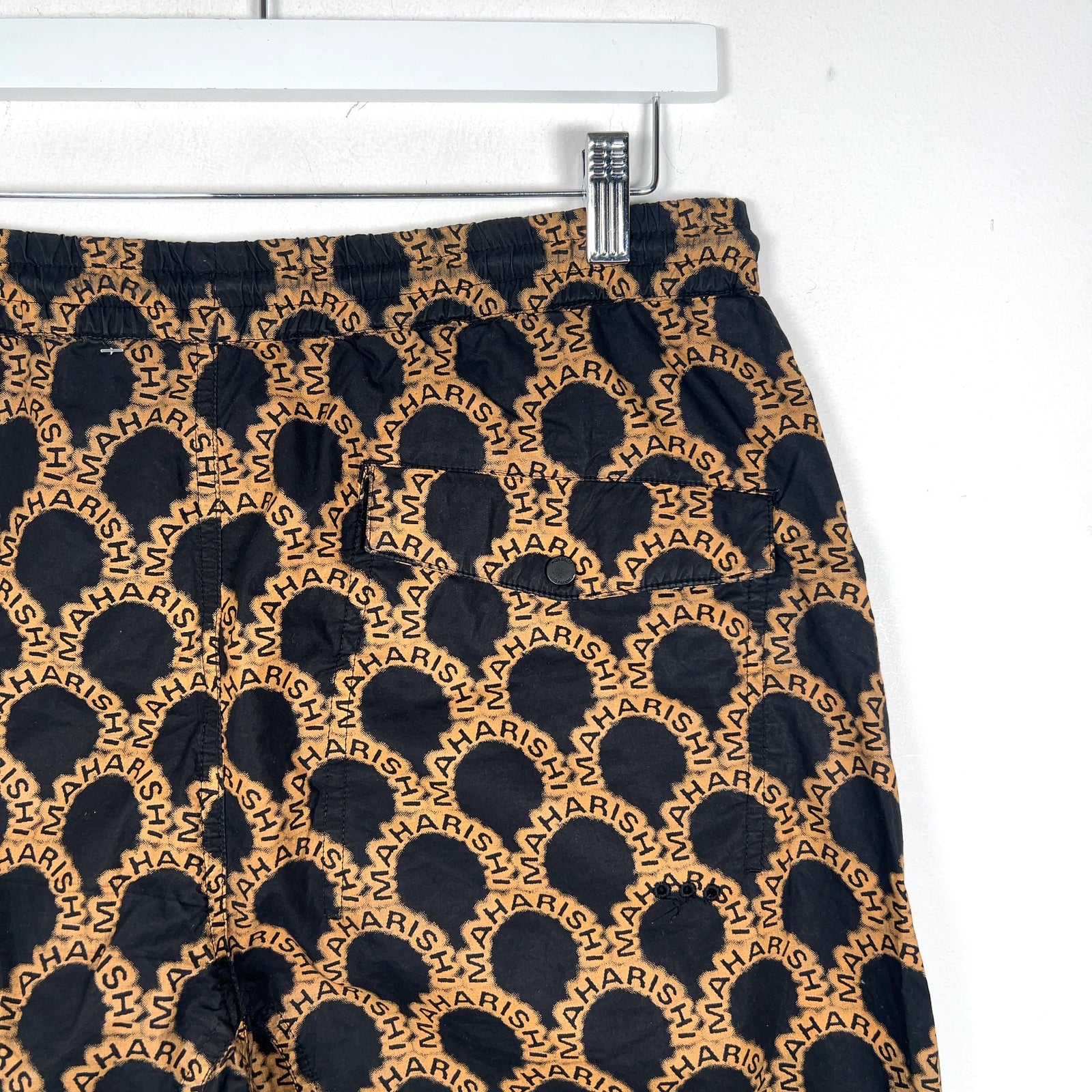 Maharishi All Over Logo Shorts