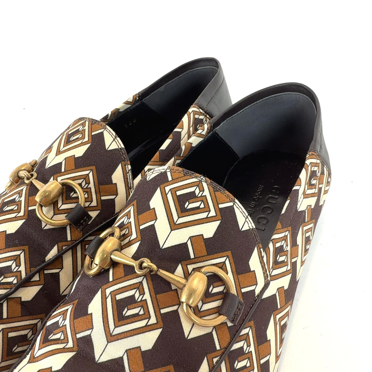 Gucci Horsebit Squared GG Loafer