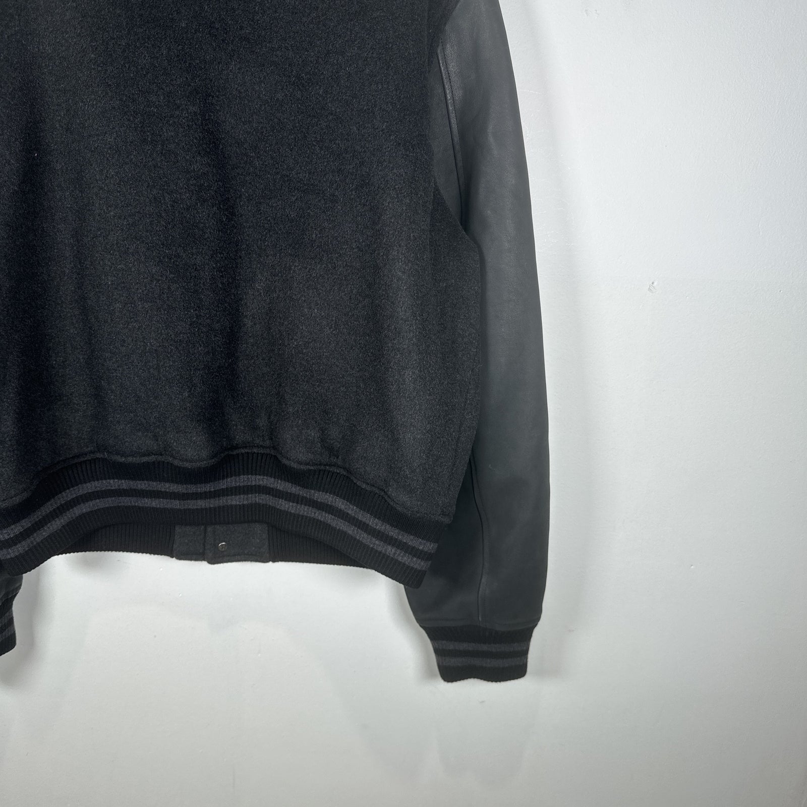 Louis Vuitton Wool Emboriderd Logo Varsity Jacket Size 52
