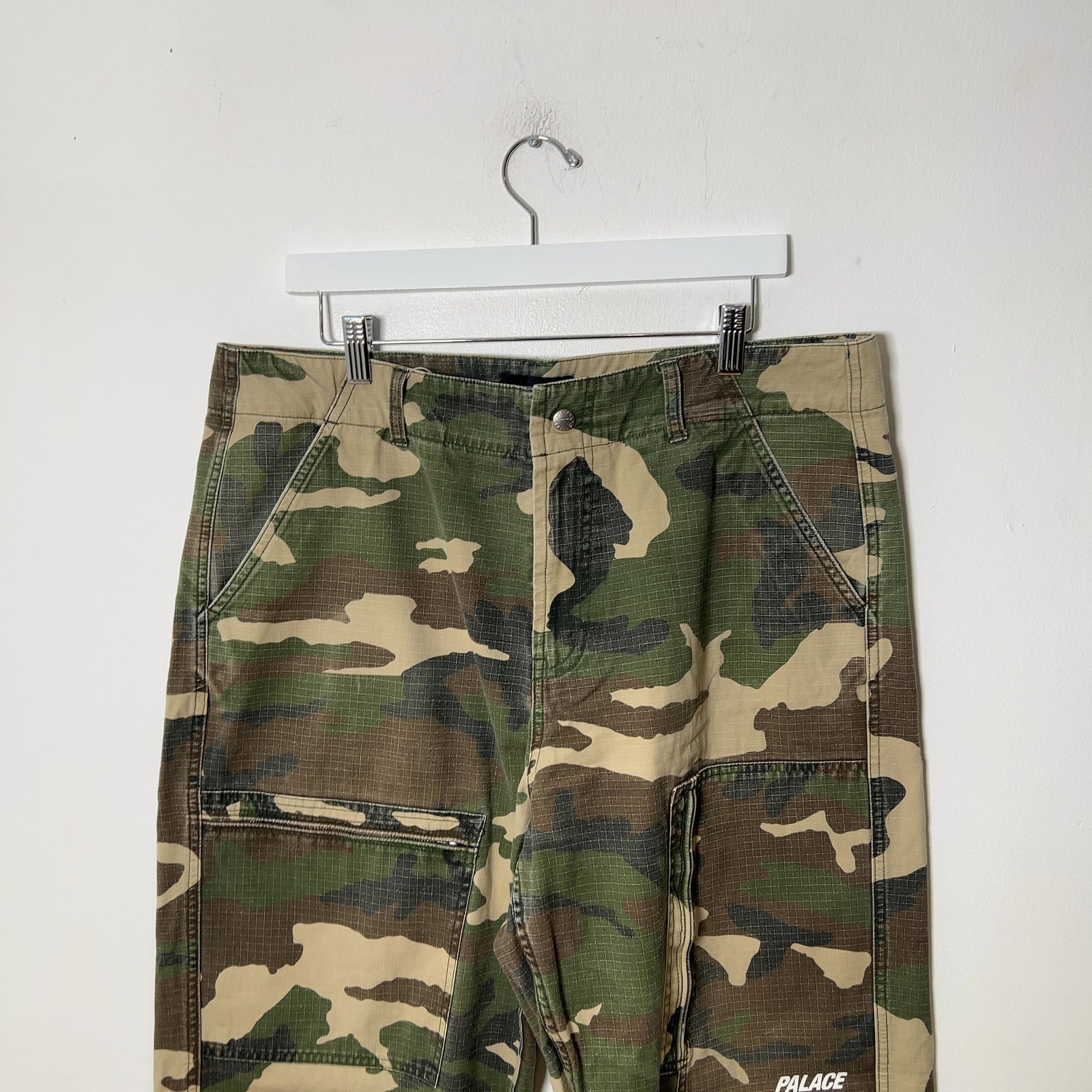 Palace Ripstop Camo Cargo Pants Size 34