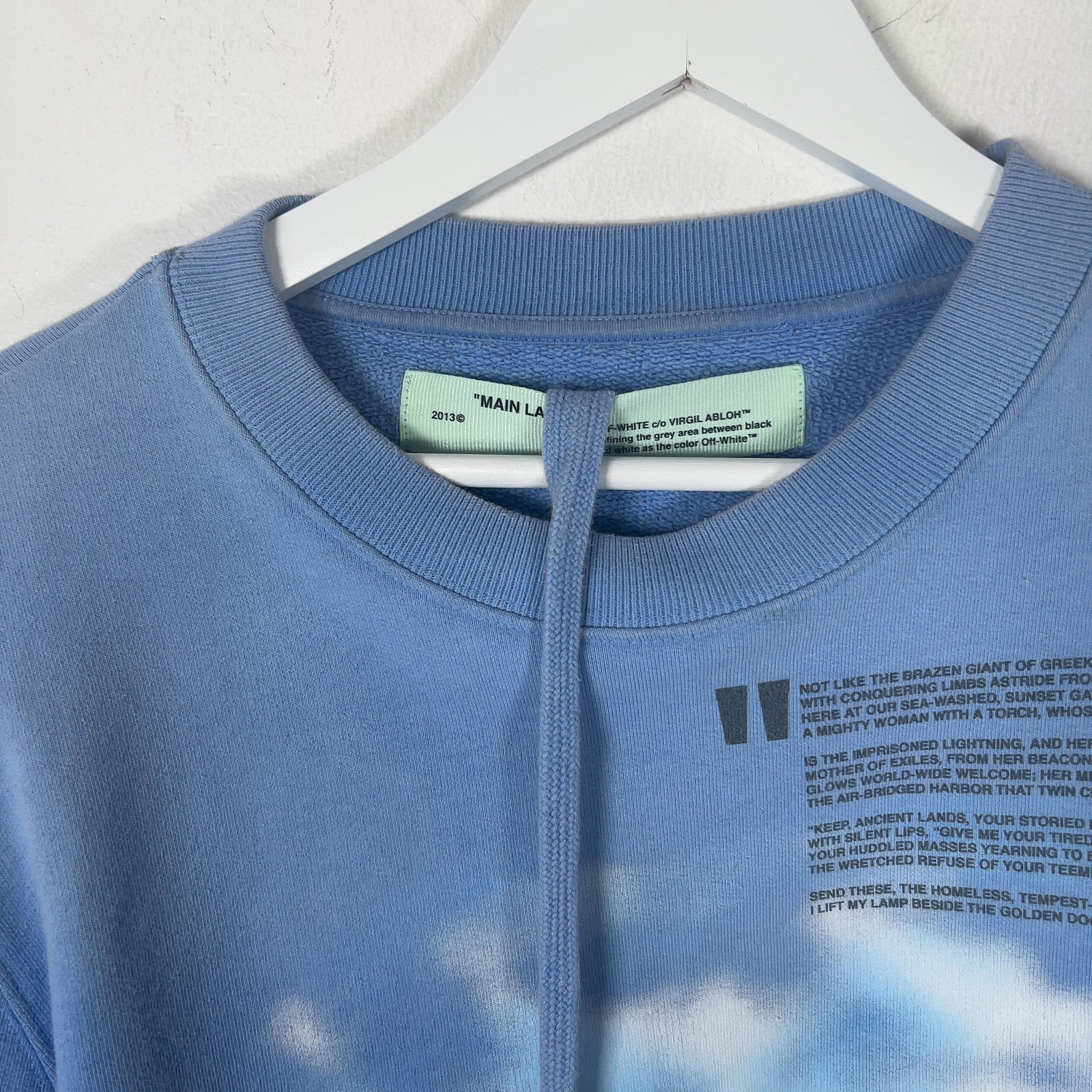 Off-White 'Statue Of Liberty' Graphic Crewneck