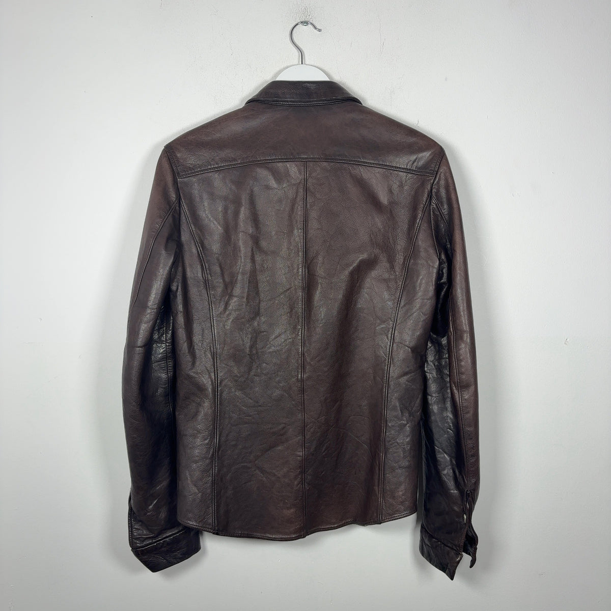 Carpe Diem Work Of 2003 Leather Shirt Leather Jacket