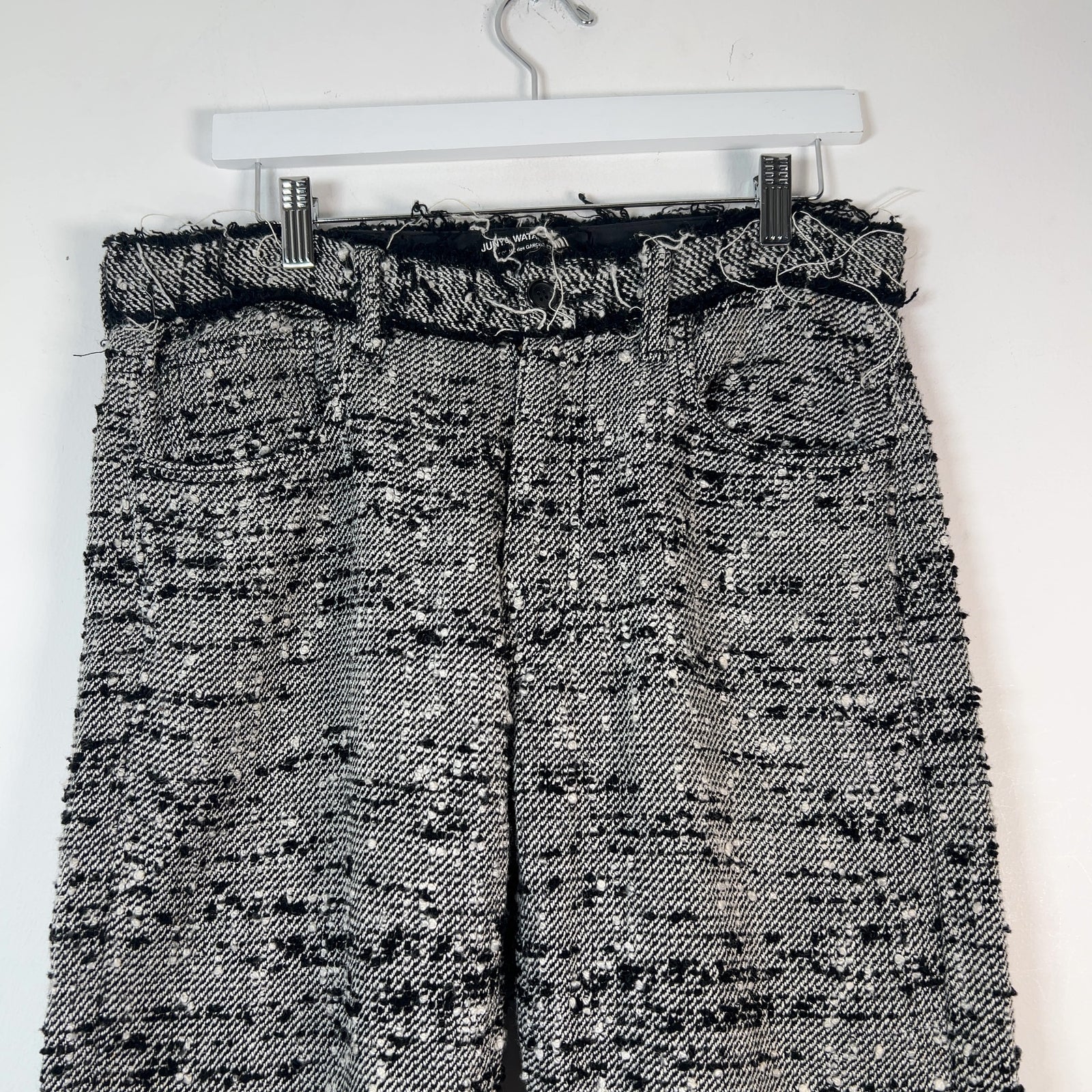 Junya Wanatabe x Comme Des Garcons Tweed Distressed Pants