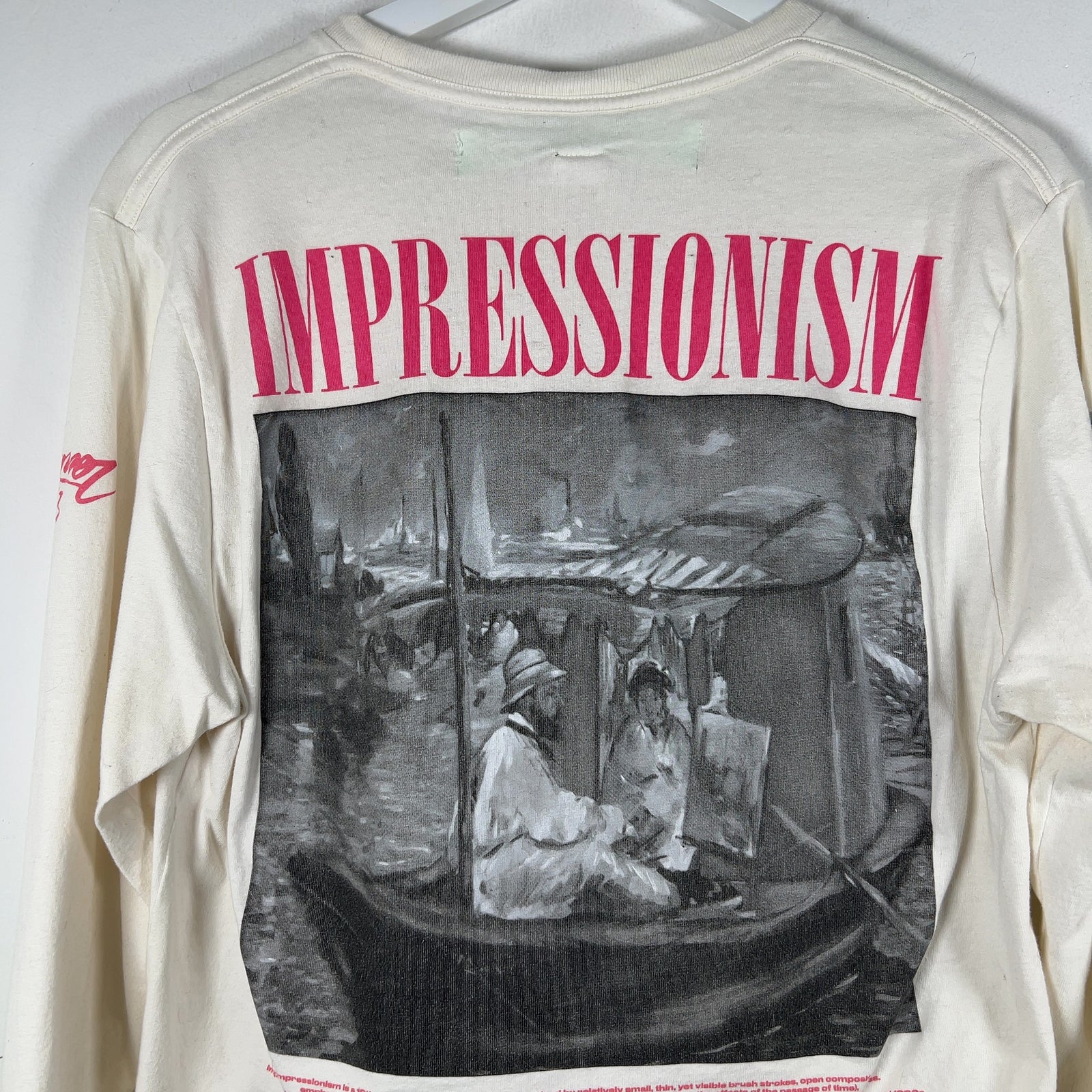 Off-White 'Impressions' Long-Sleeve T-Shirt Size L
