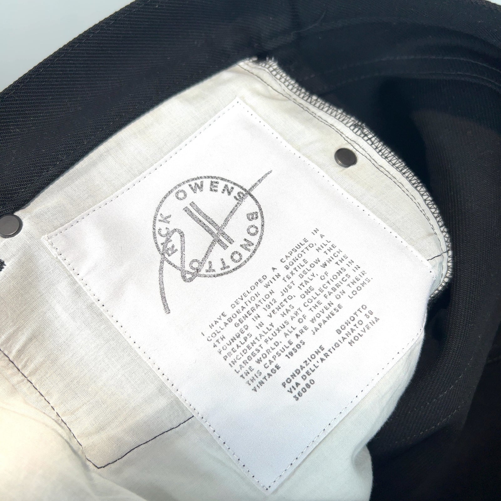 Rick Owens Bonotto Flare Denim Pants