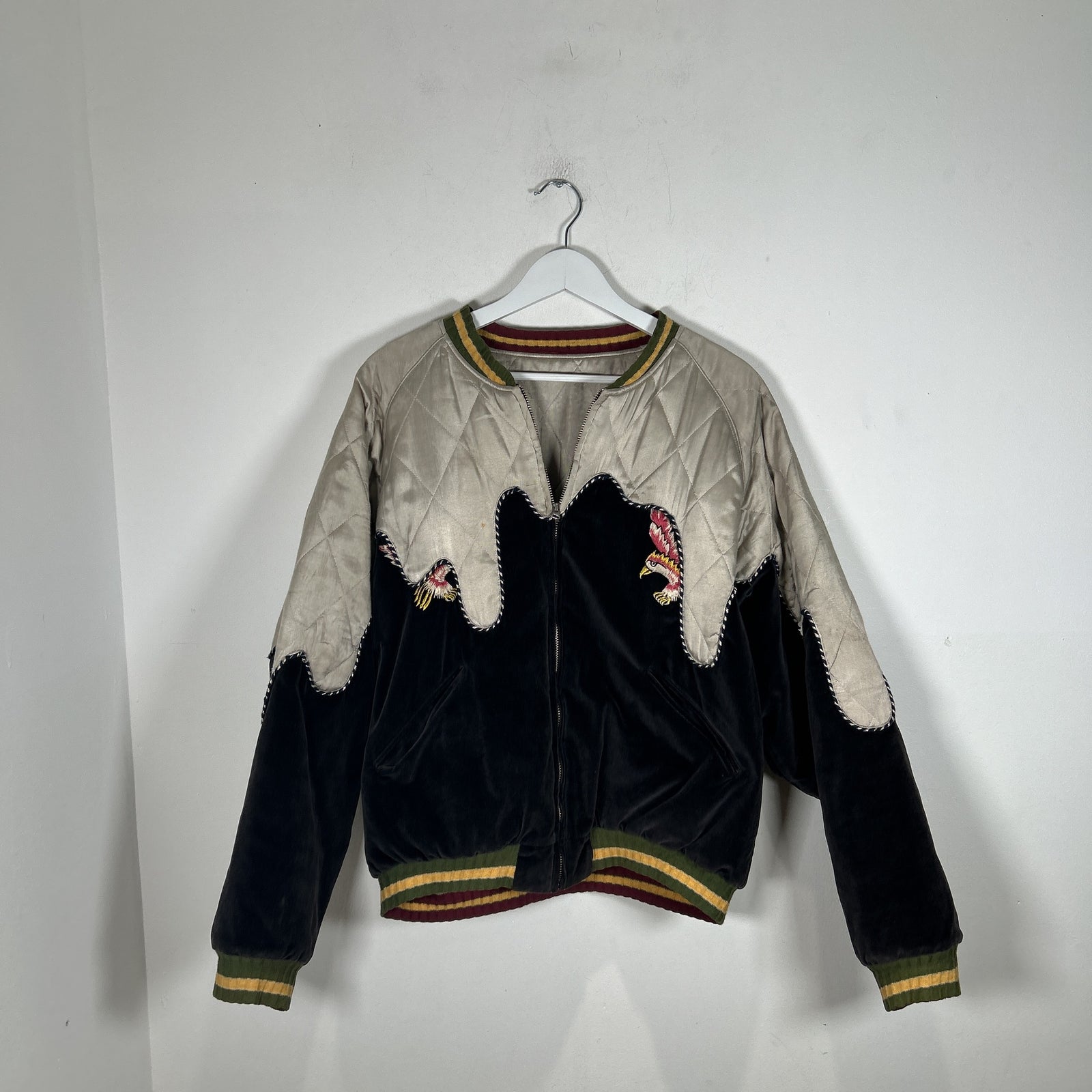 Kapital Toro-Toro Velvet Souvenir Jacket Size 4