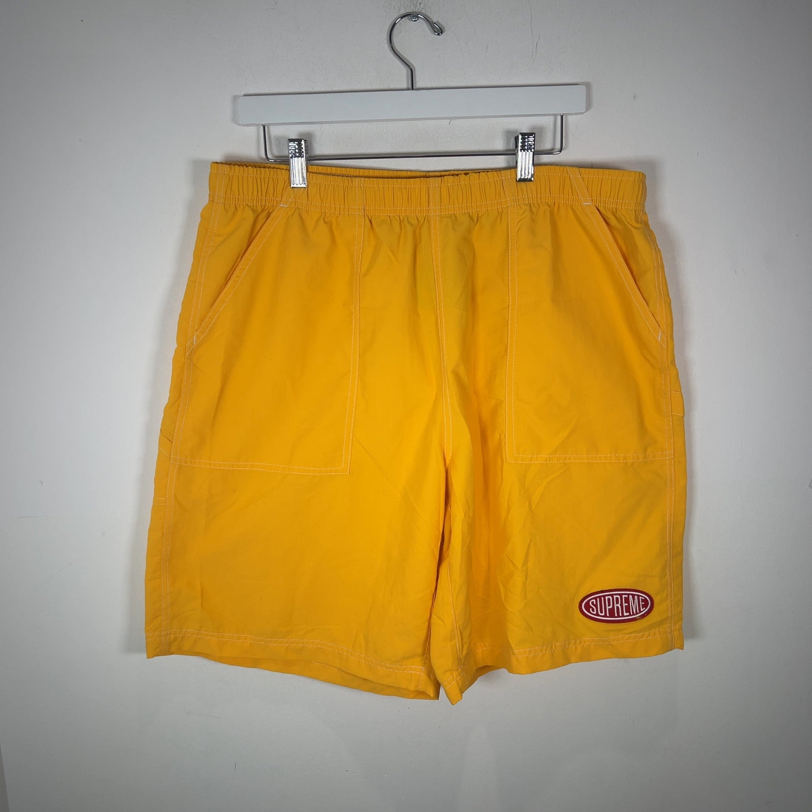 Supreme Supplex Embroidered Patch Logo Shorts