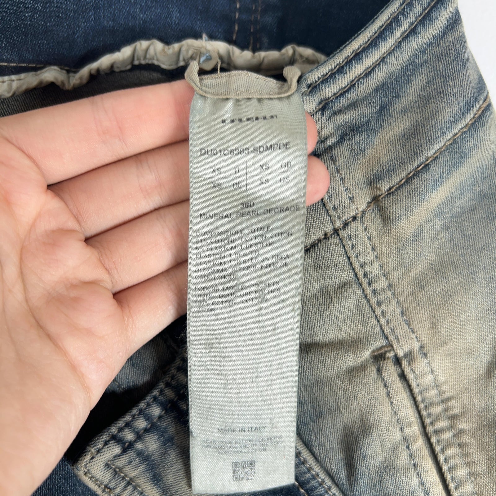 Rick Owens DRKSHDW Mineral Pearl 'Aircut' Shorts