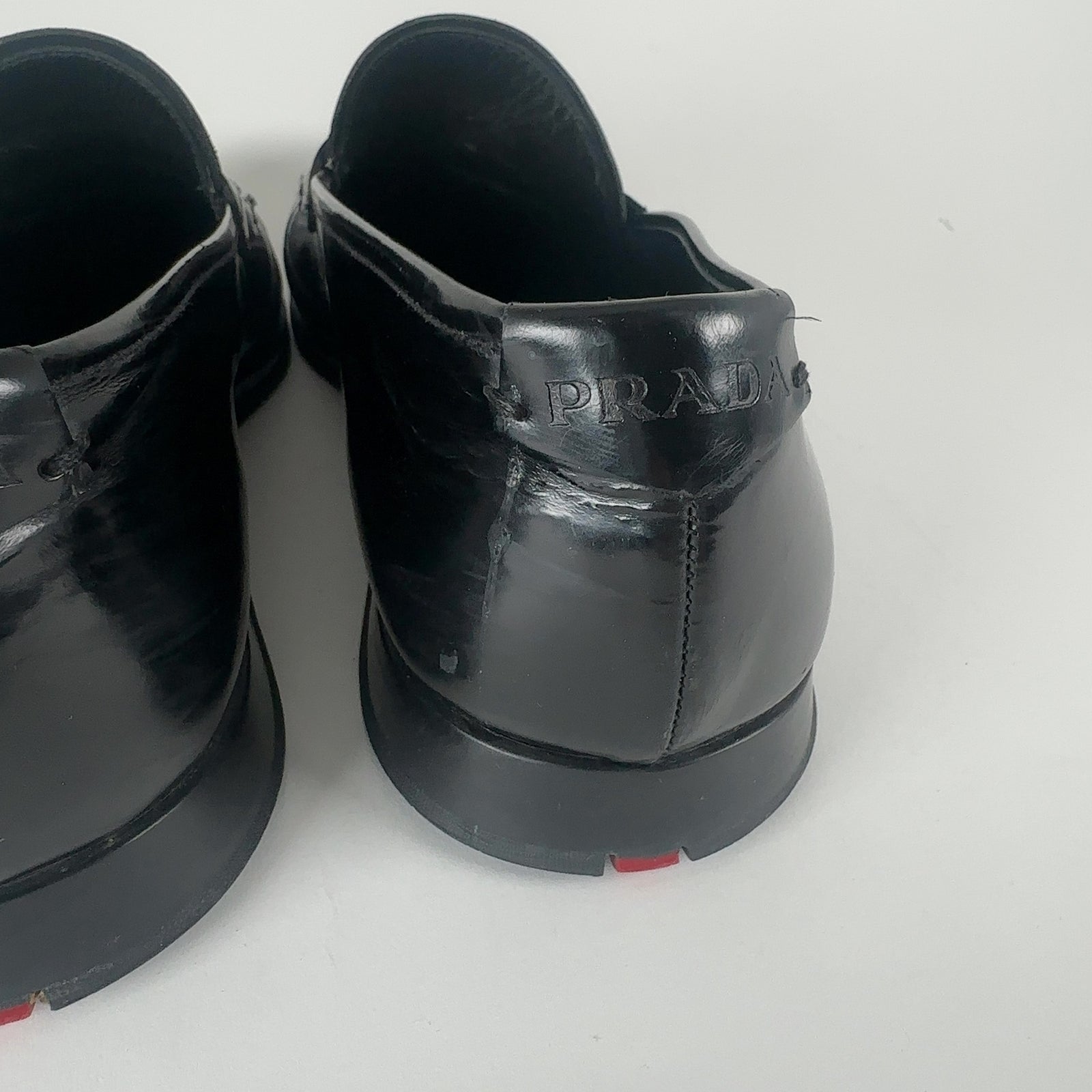 Prada Sport Sport Patent Leather Penny Loafer