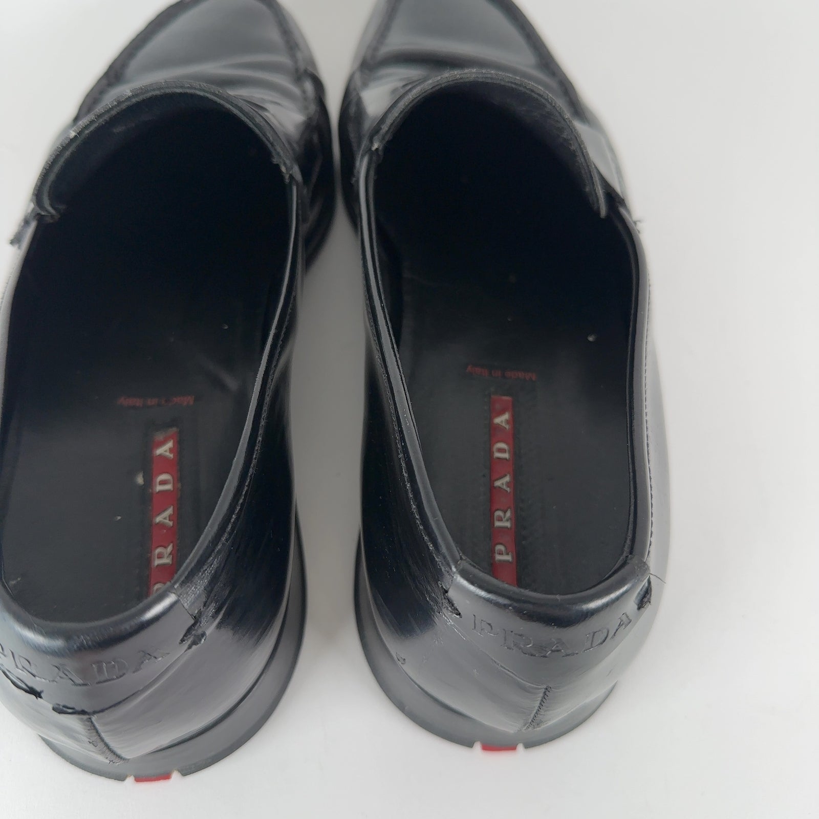 Prada Sport Sport Patent Leather Penny Loafer