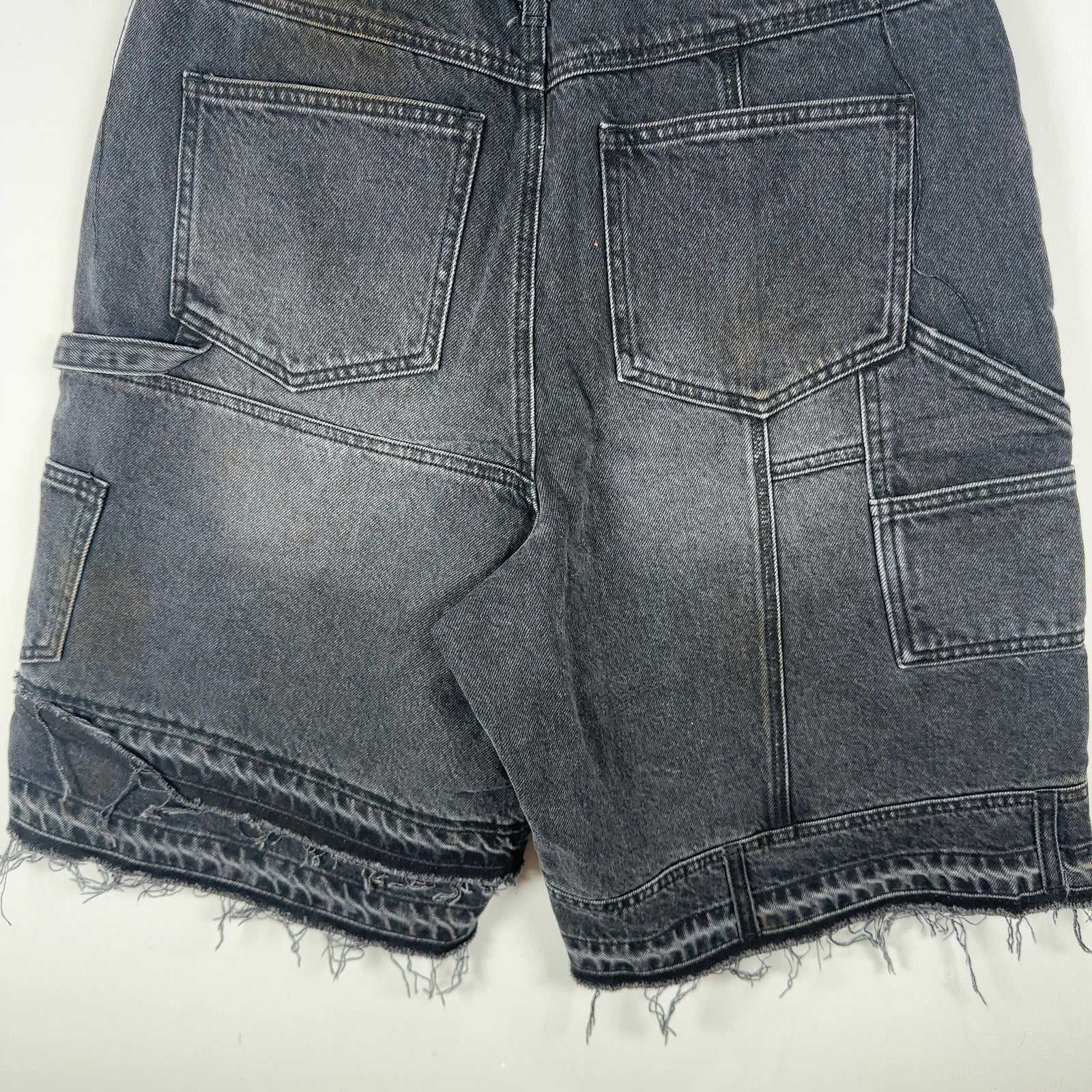 Andersson Bell Stacked Release Hem Shorts
