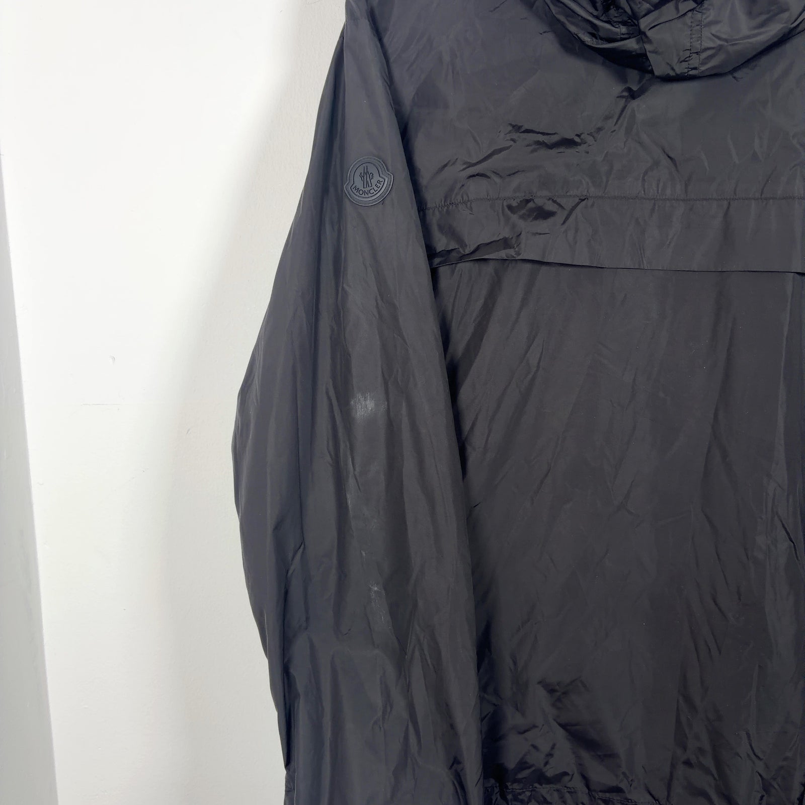 Moncler Black Rain Jacket