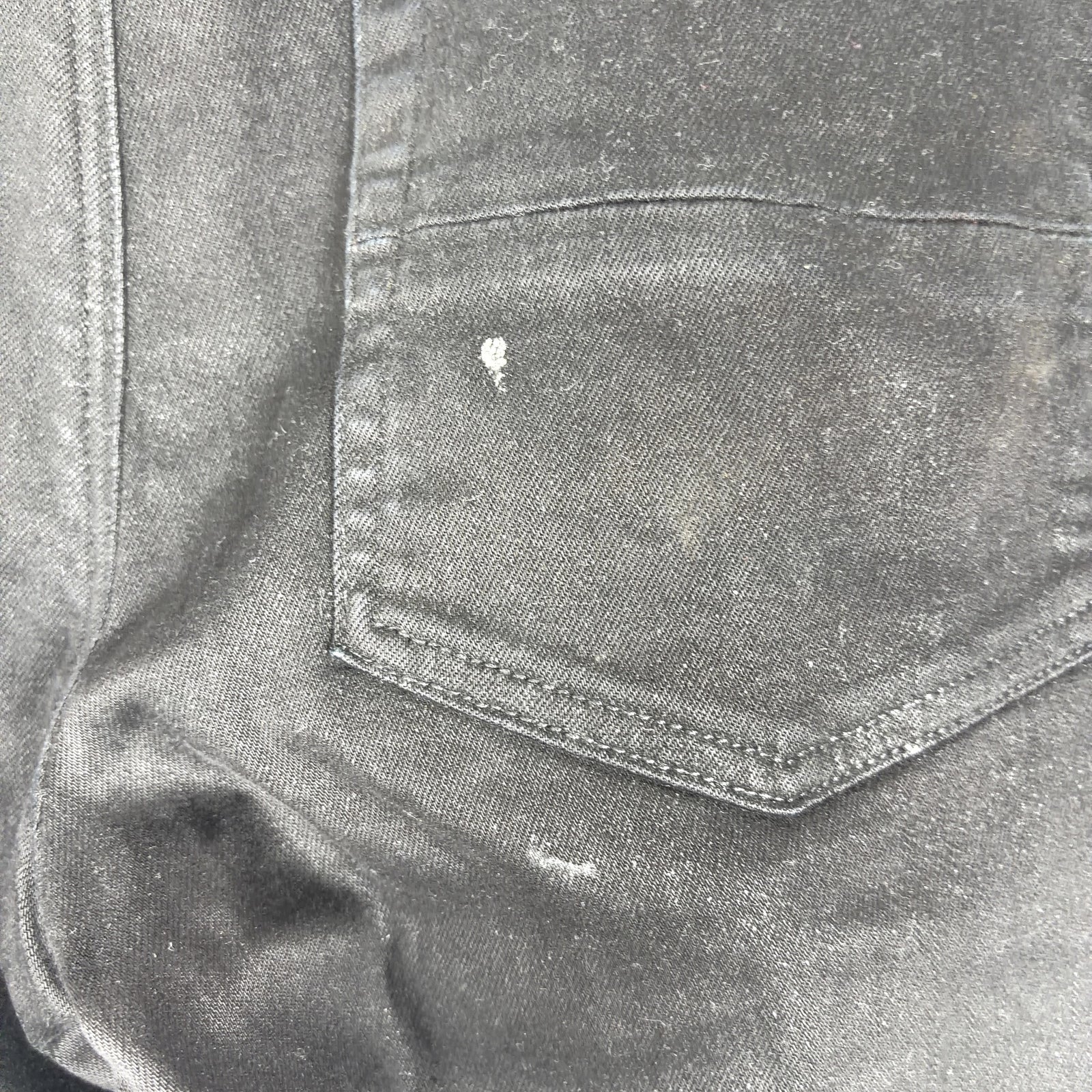 Amiri Thigh Logo Black/Black Jeans