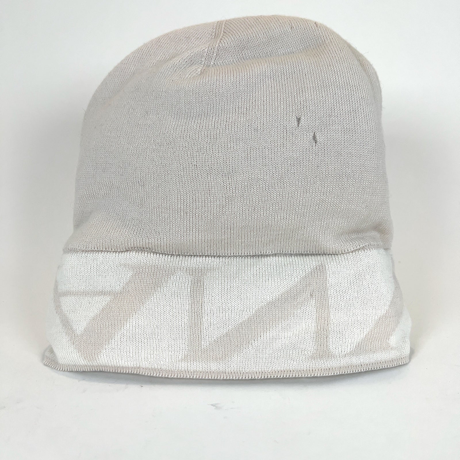 Lanvin Cream Logo Beanie