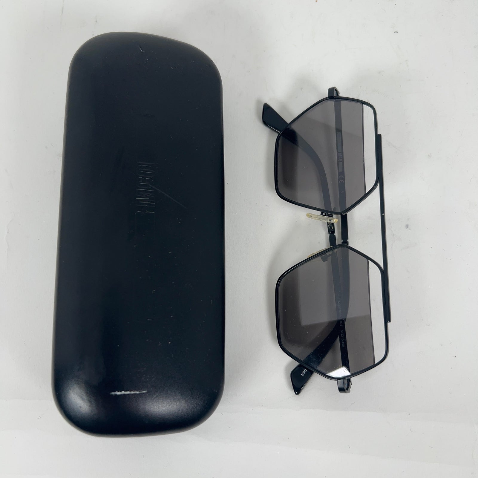 Alexander McQueen Wireframe Cut-Off Glasses Eyeware