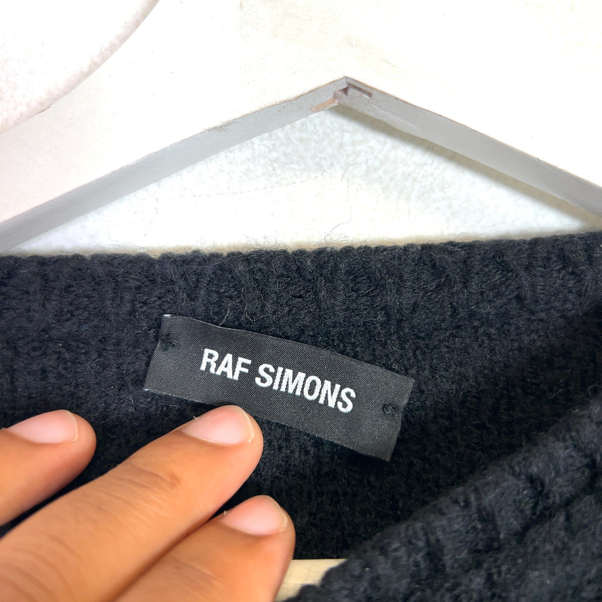 Raf Simons Teenage Dreams Cropped Sweater