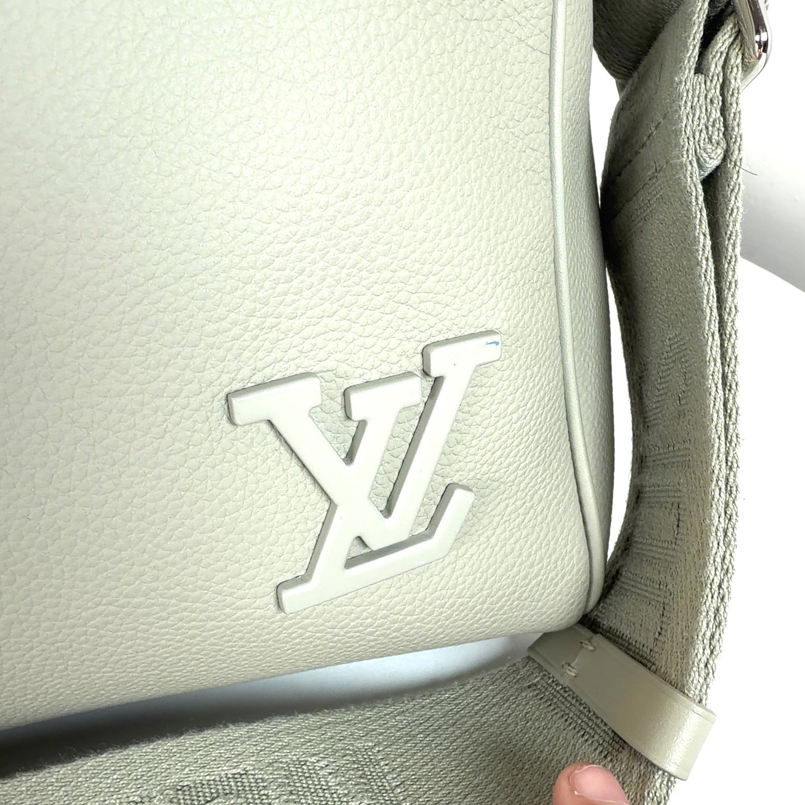 Louis Vuitton Cow-Hide Bandouliere Duffle Bag