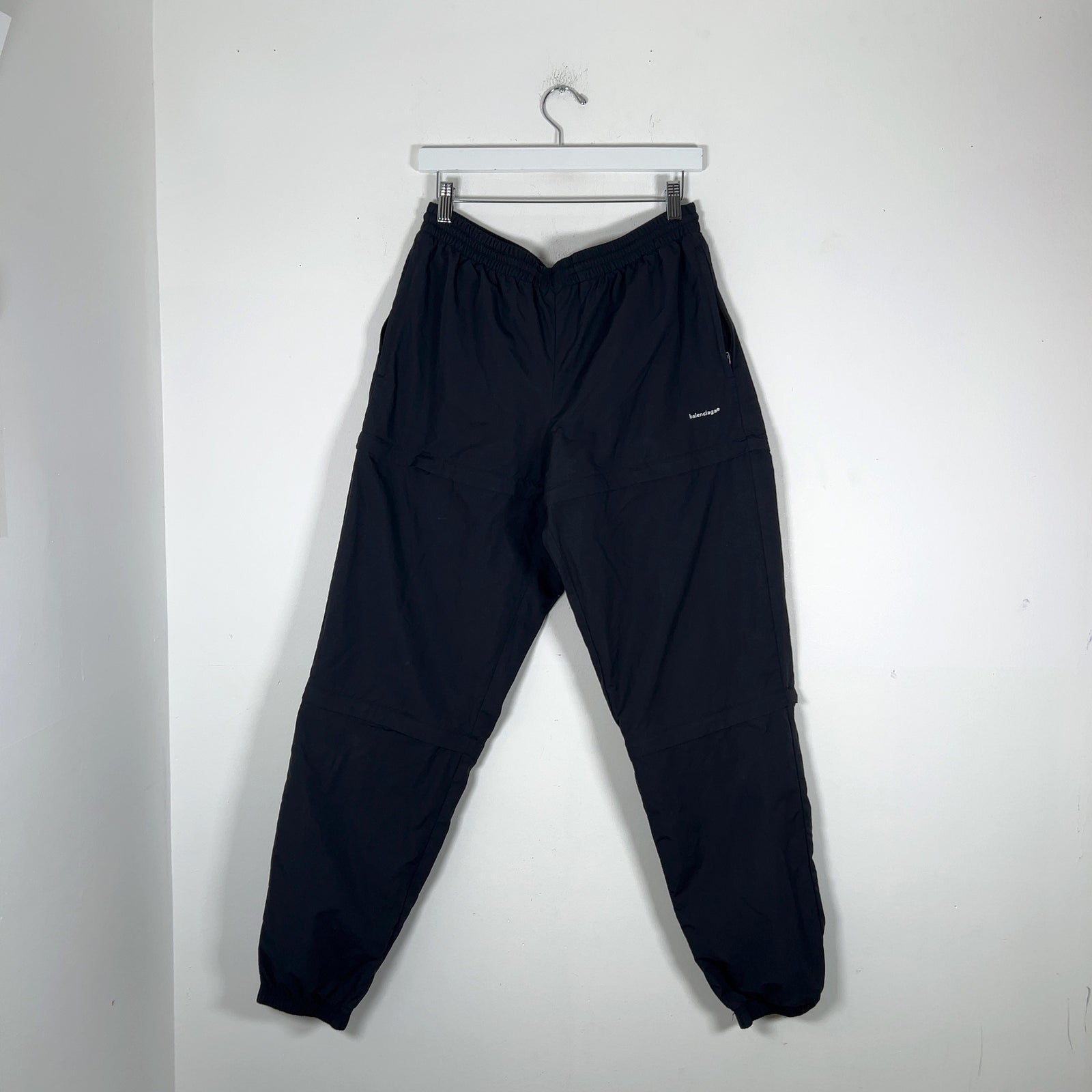 Balenciaga FW17 Nylon Convertible Pants