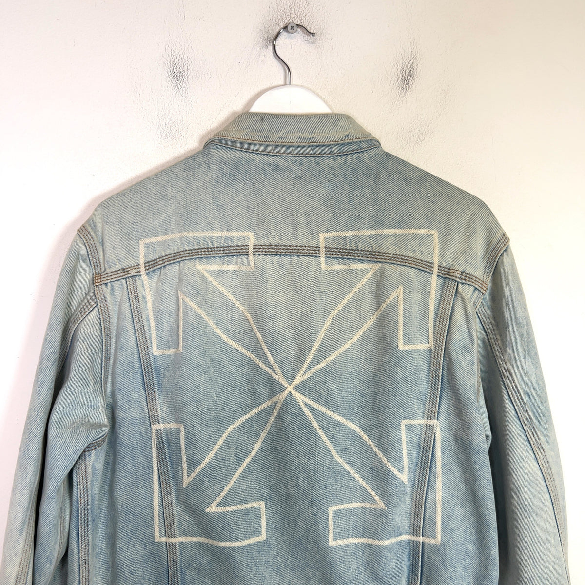 Off-White Bleach Denim Jacket
