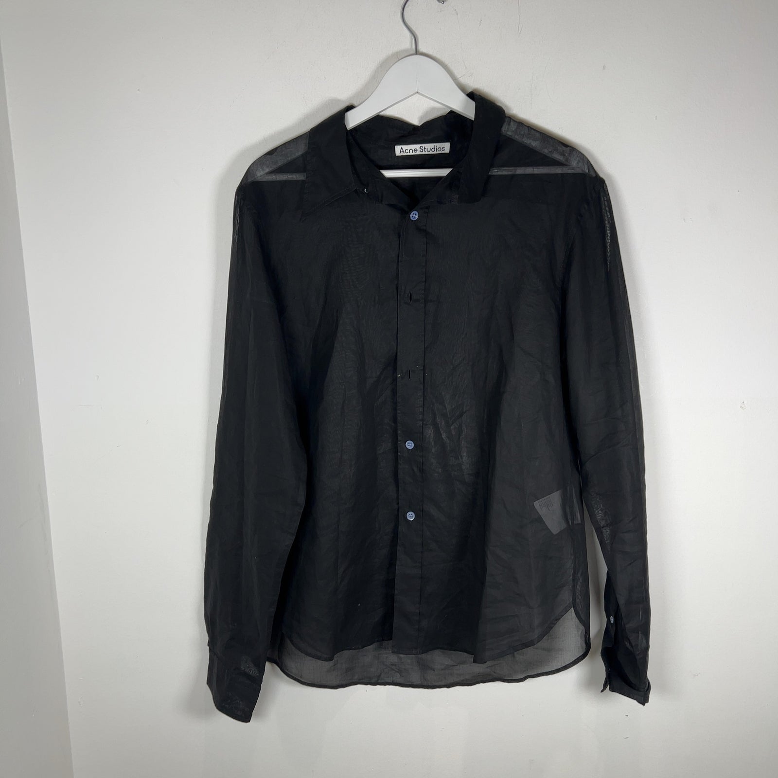 Acne Studios Light Cotton Button-Up Shirt