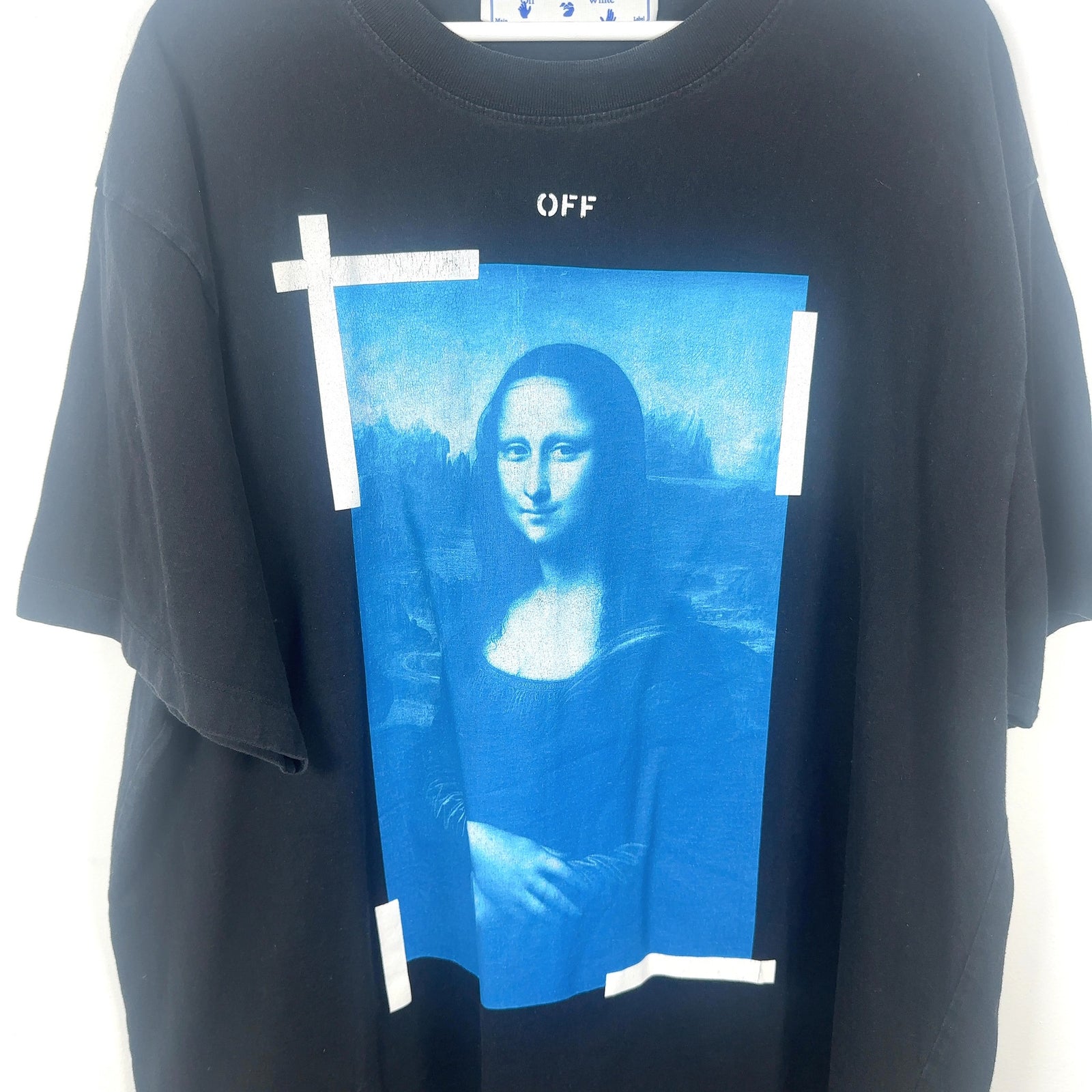 Off-White Mona-Lisa Arrow Graphic T-Shirt