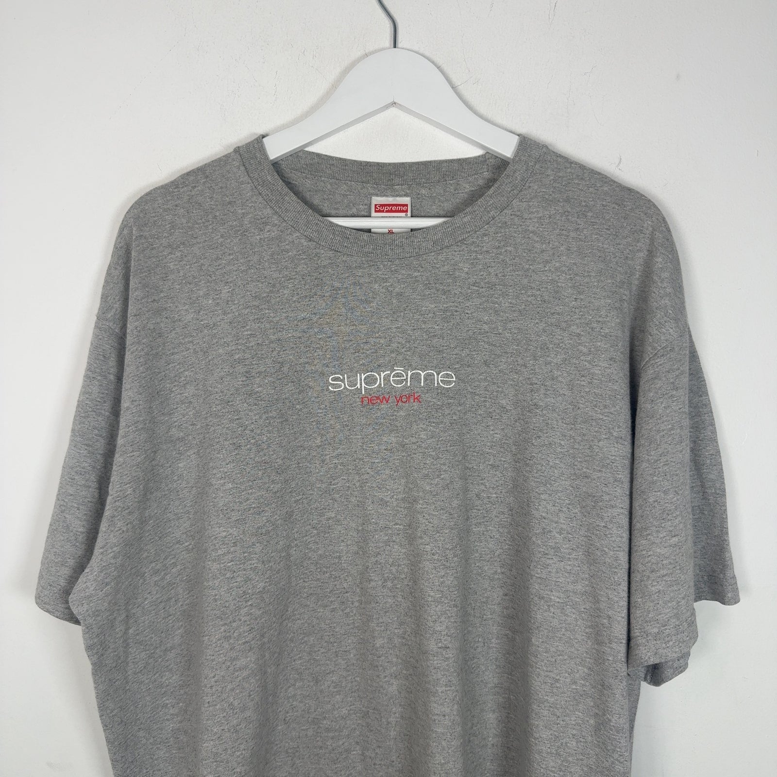 Supreme New York Logo Graphic T-Shirt