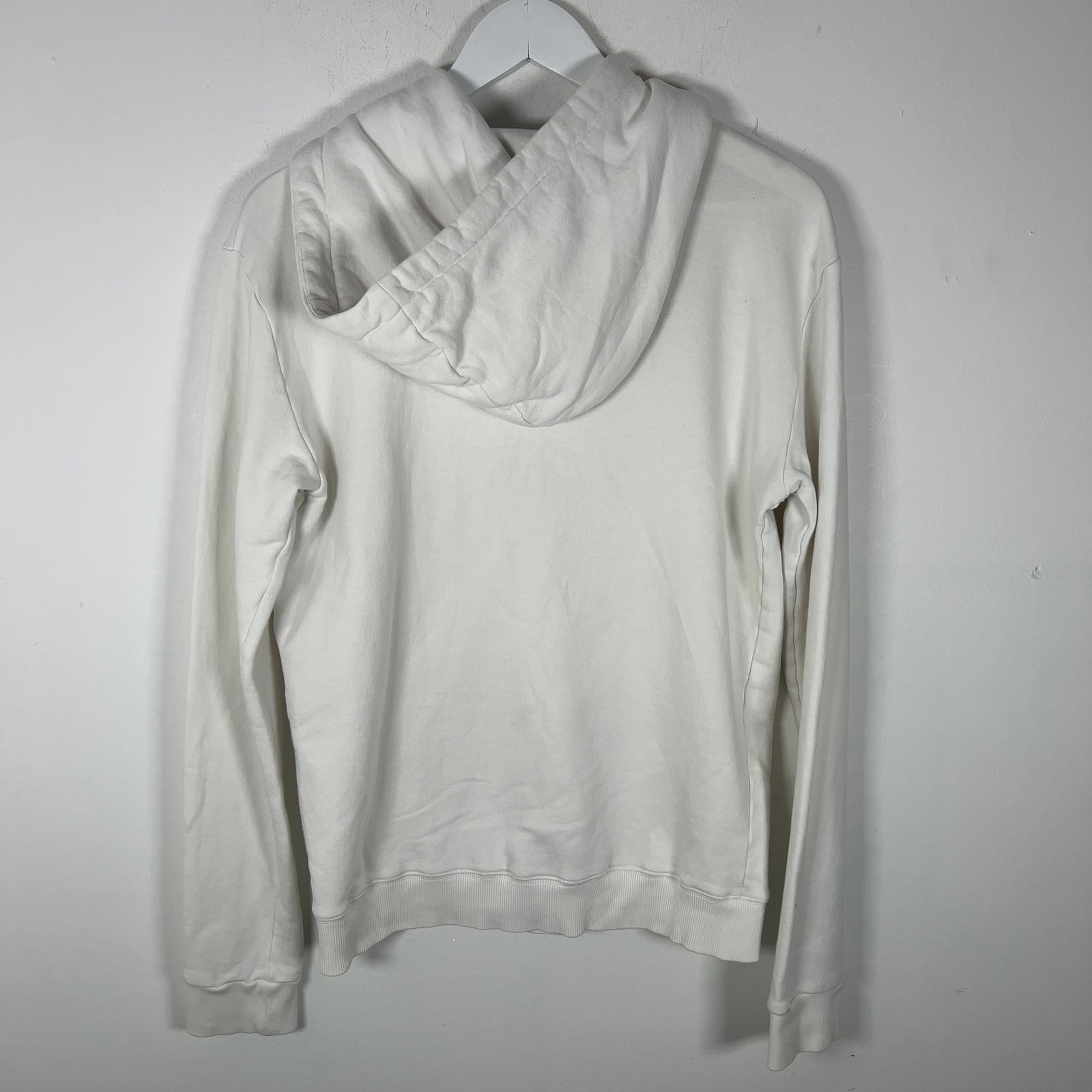 Saint Laurent Small Box Logo Pull-Over Hoodie