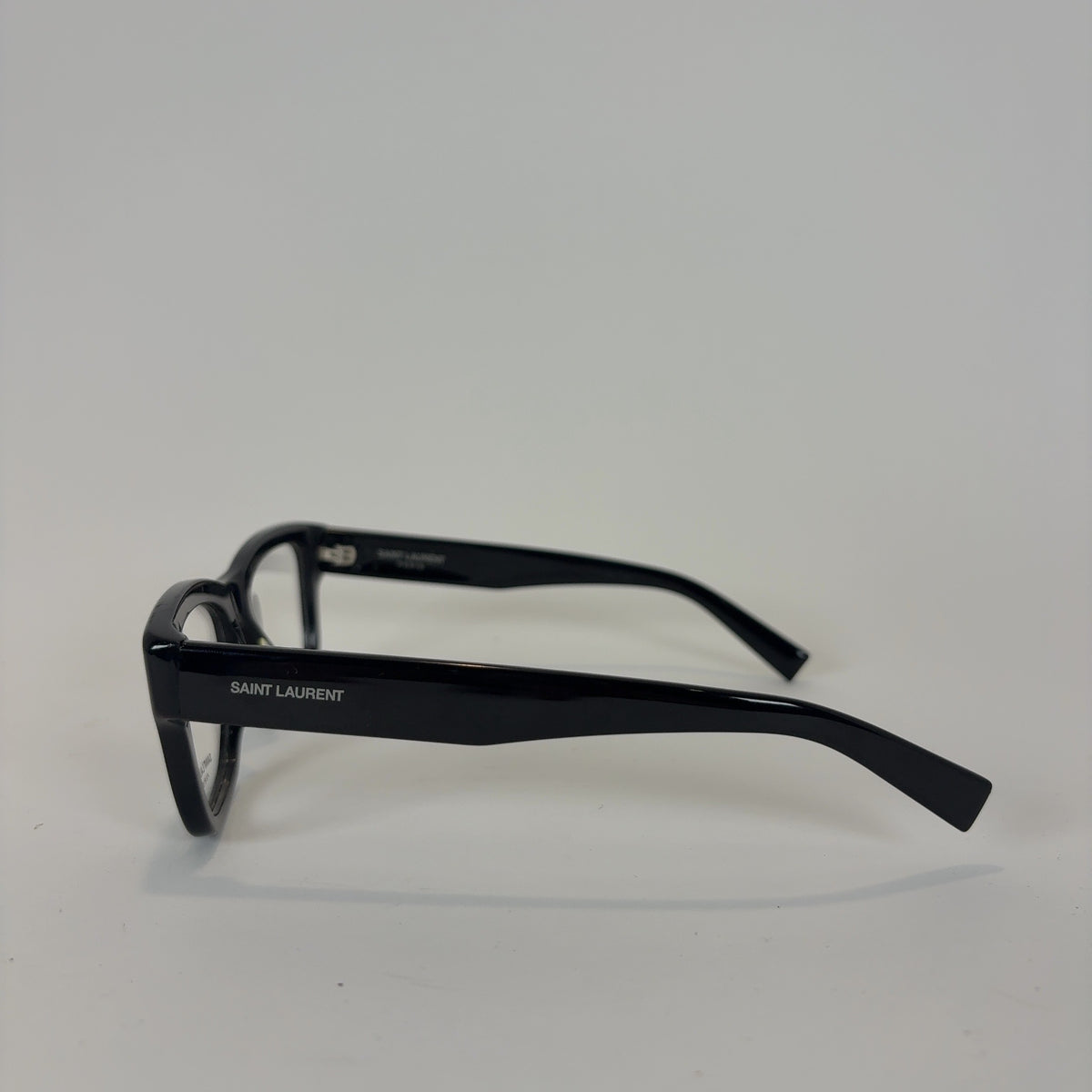 Saint Laurent Clear Lens Logo Glasses