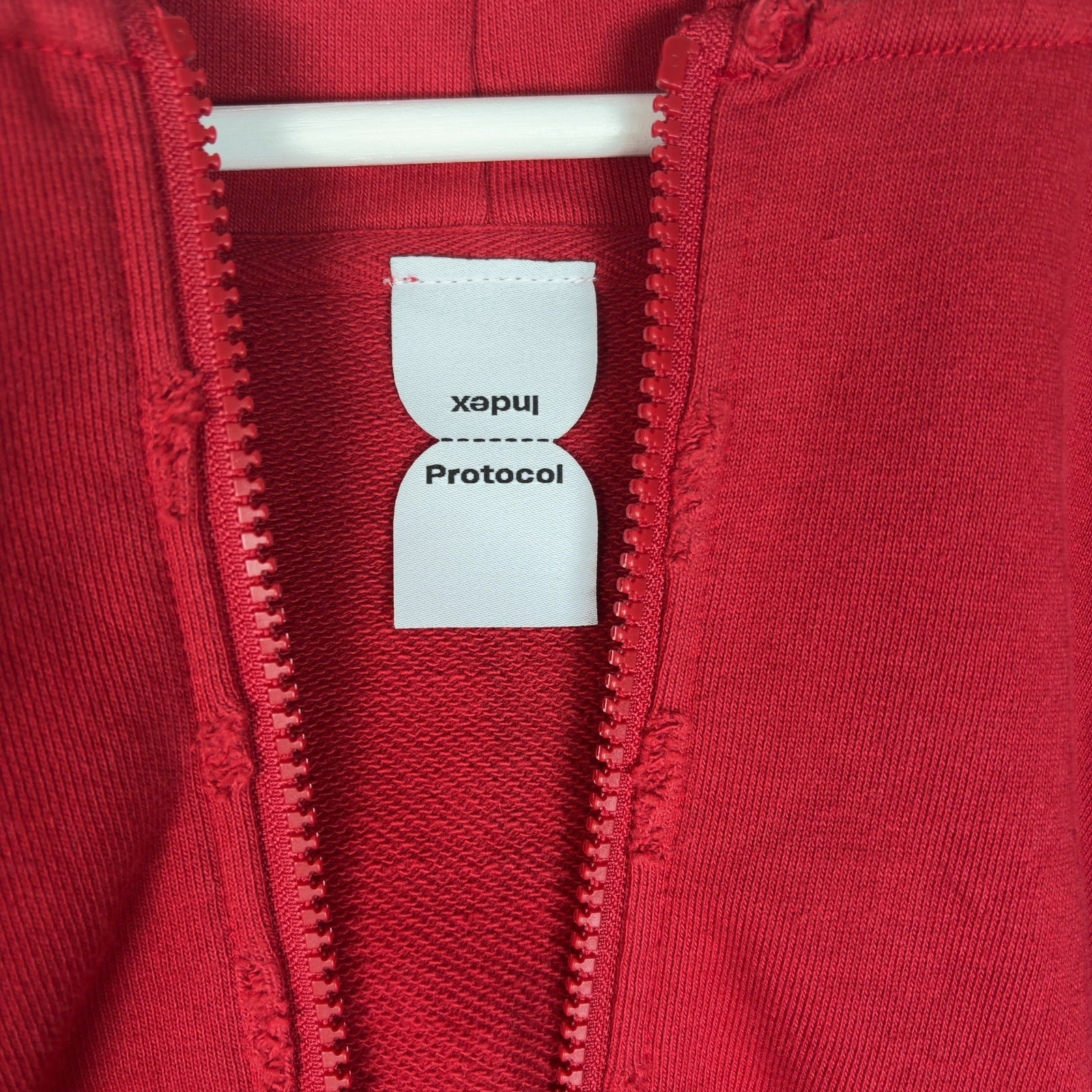 Protocol Index Terry Towel Zip Up Hoodie