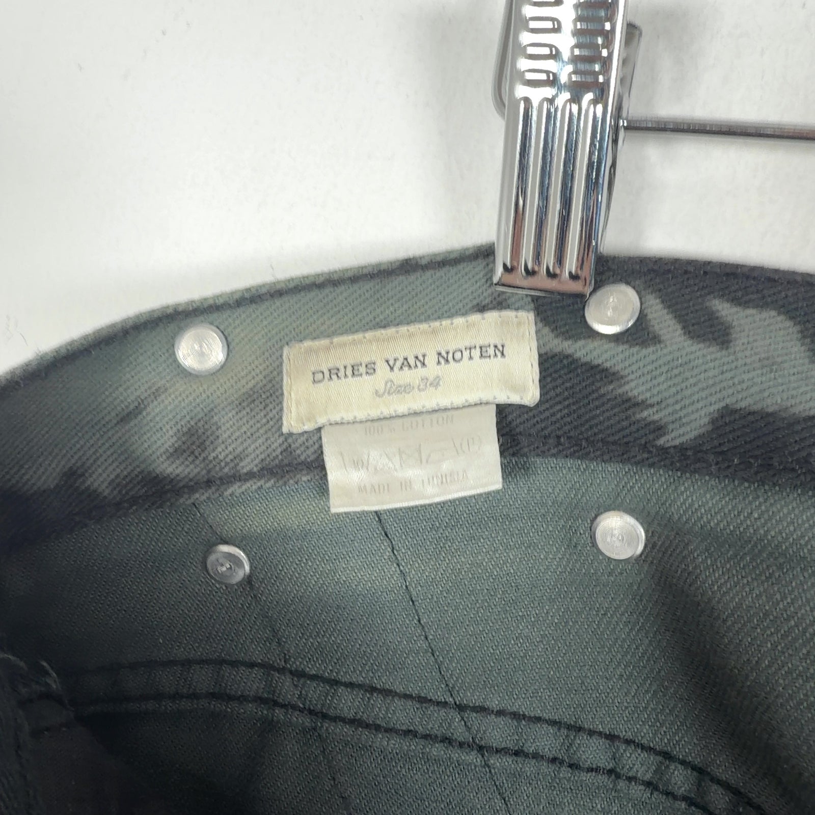 Dries Van Noten Tie Dye Bondage Jeans