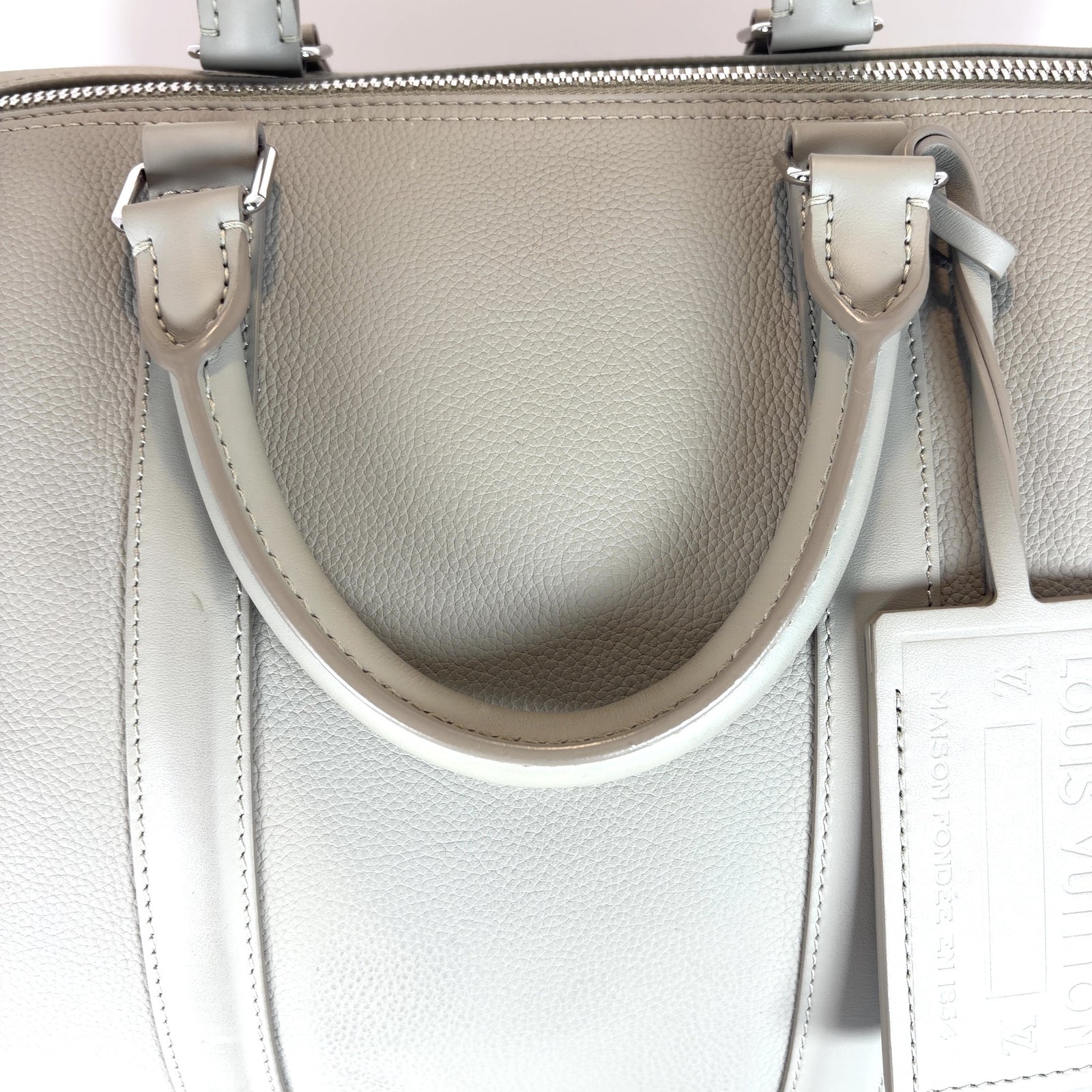 Louis Vuitton Cow-Hide Bandouliere Duffle Bag