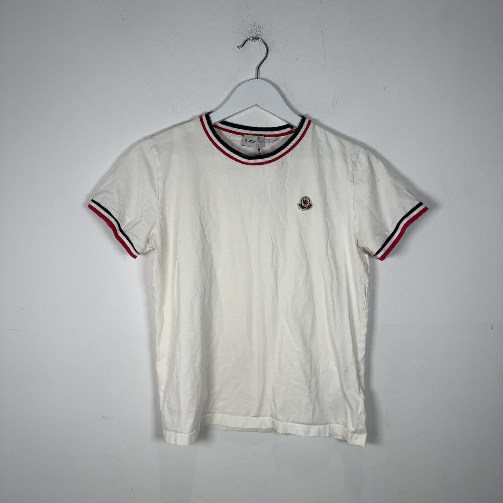 Moncler Patch Logo Cropped T-Shirt