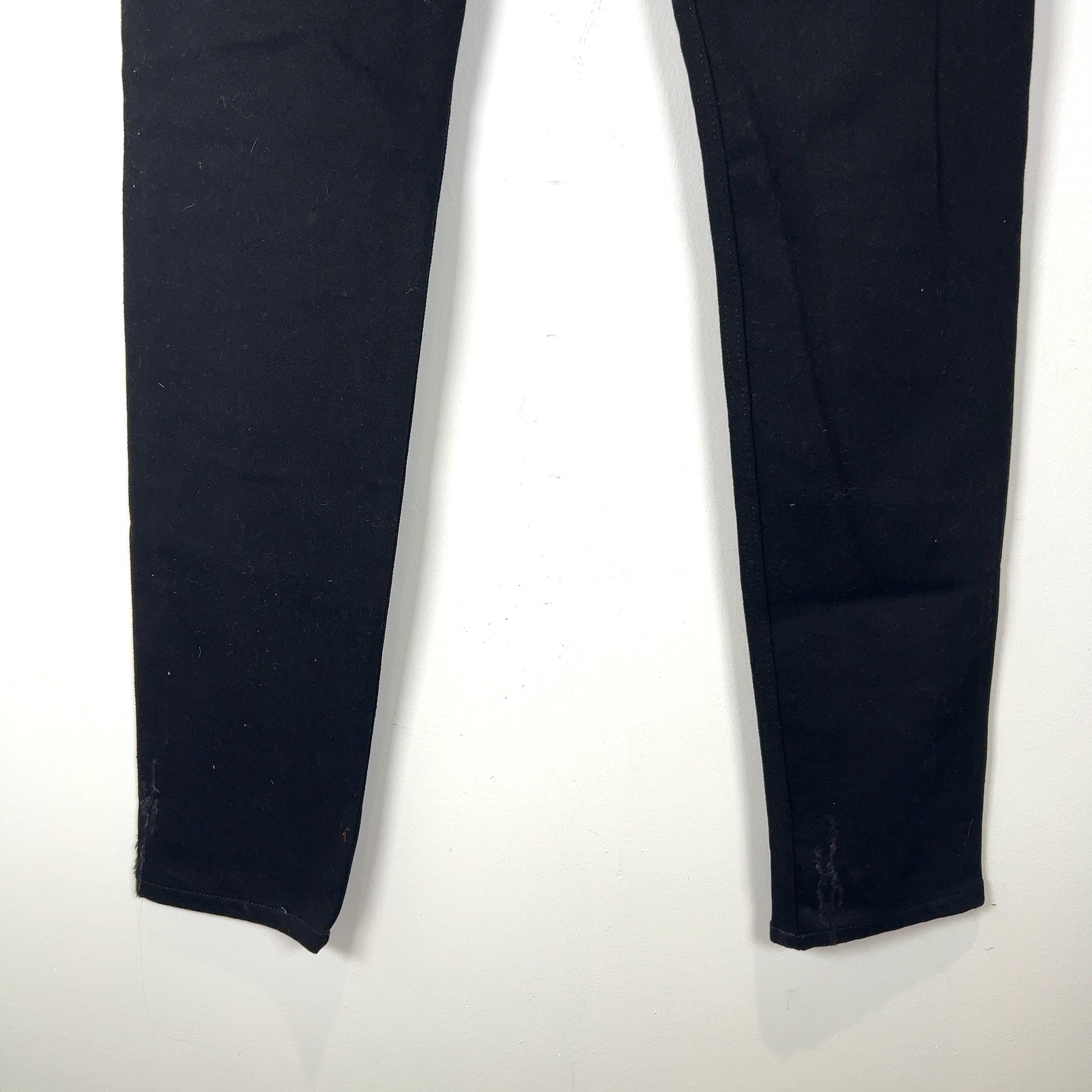 Givenchy Distressed Black Skinny Jeans