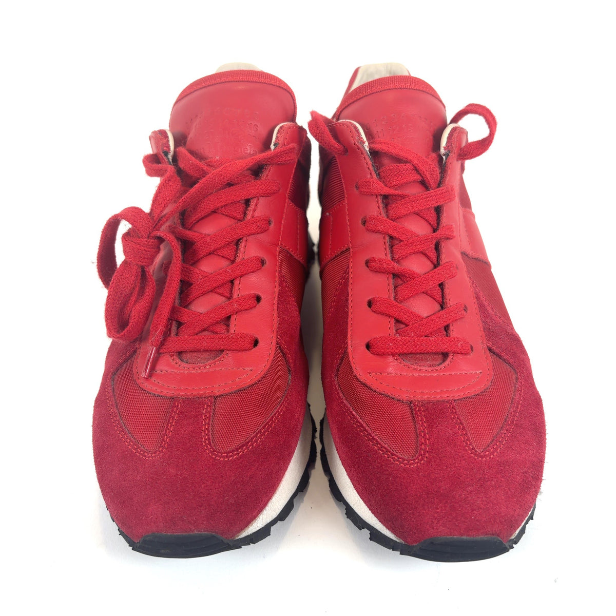 Maison Margiela Red Retro Runner Lowtop Sneaker