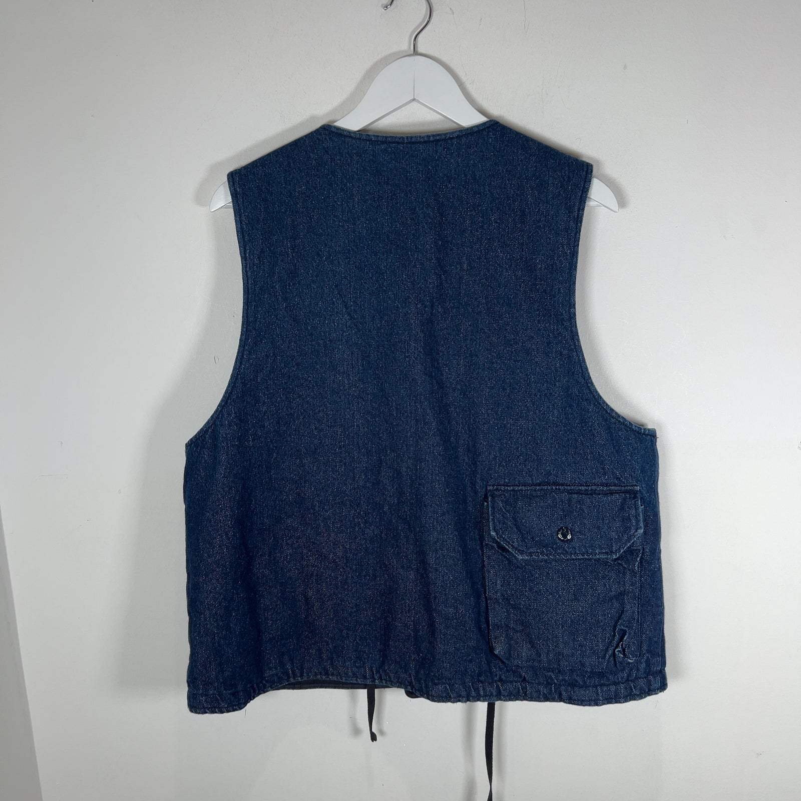 Engineered Garments Denim Cargo Vest